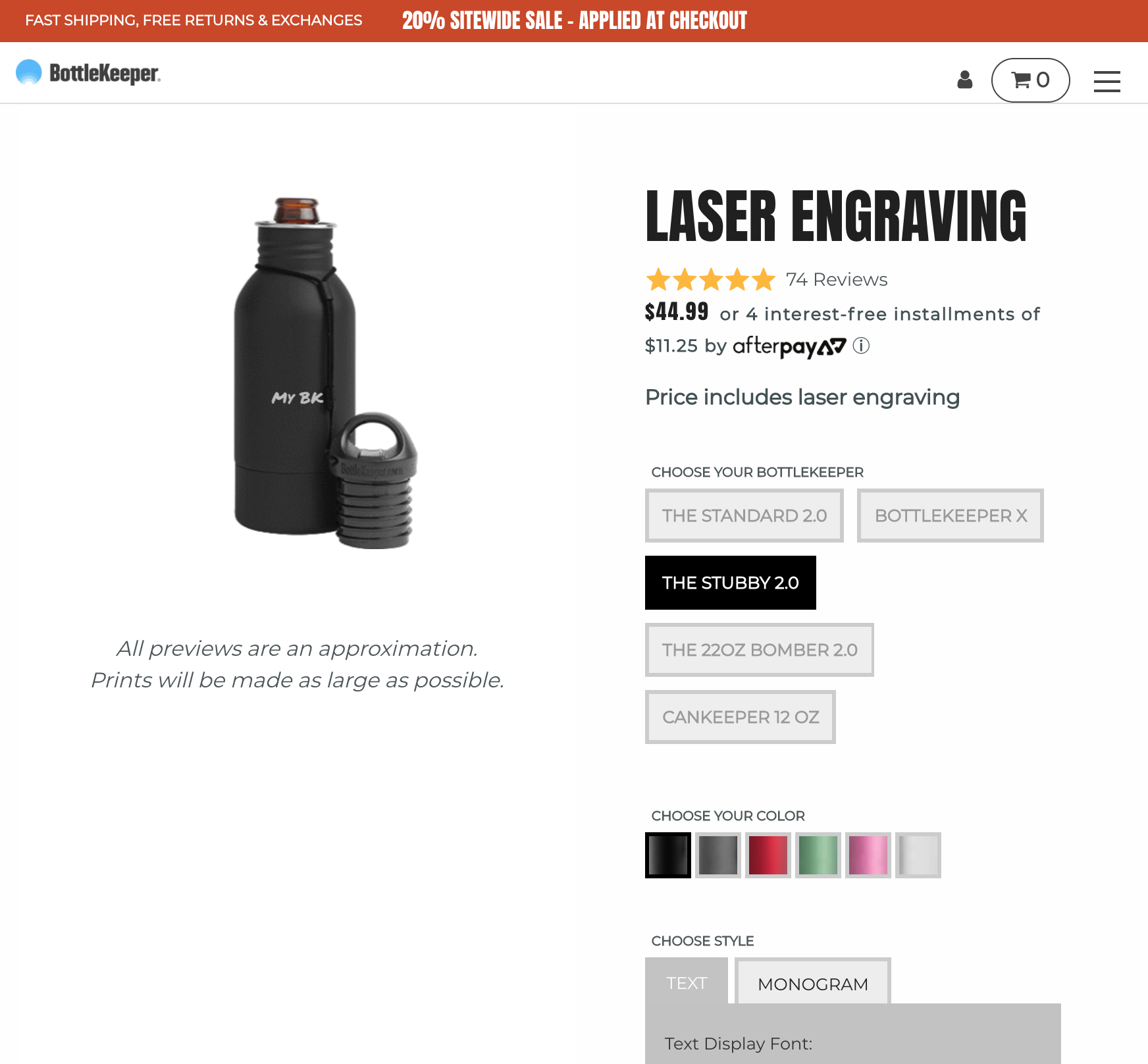 Custom Visual Customizer Development for BottleKeeper