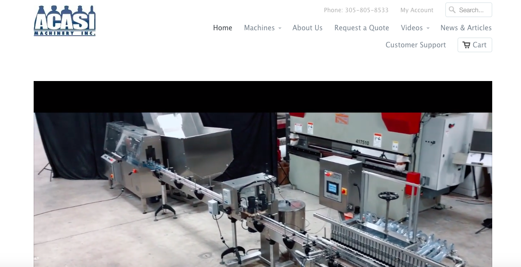 Acasi Bottling screenshot