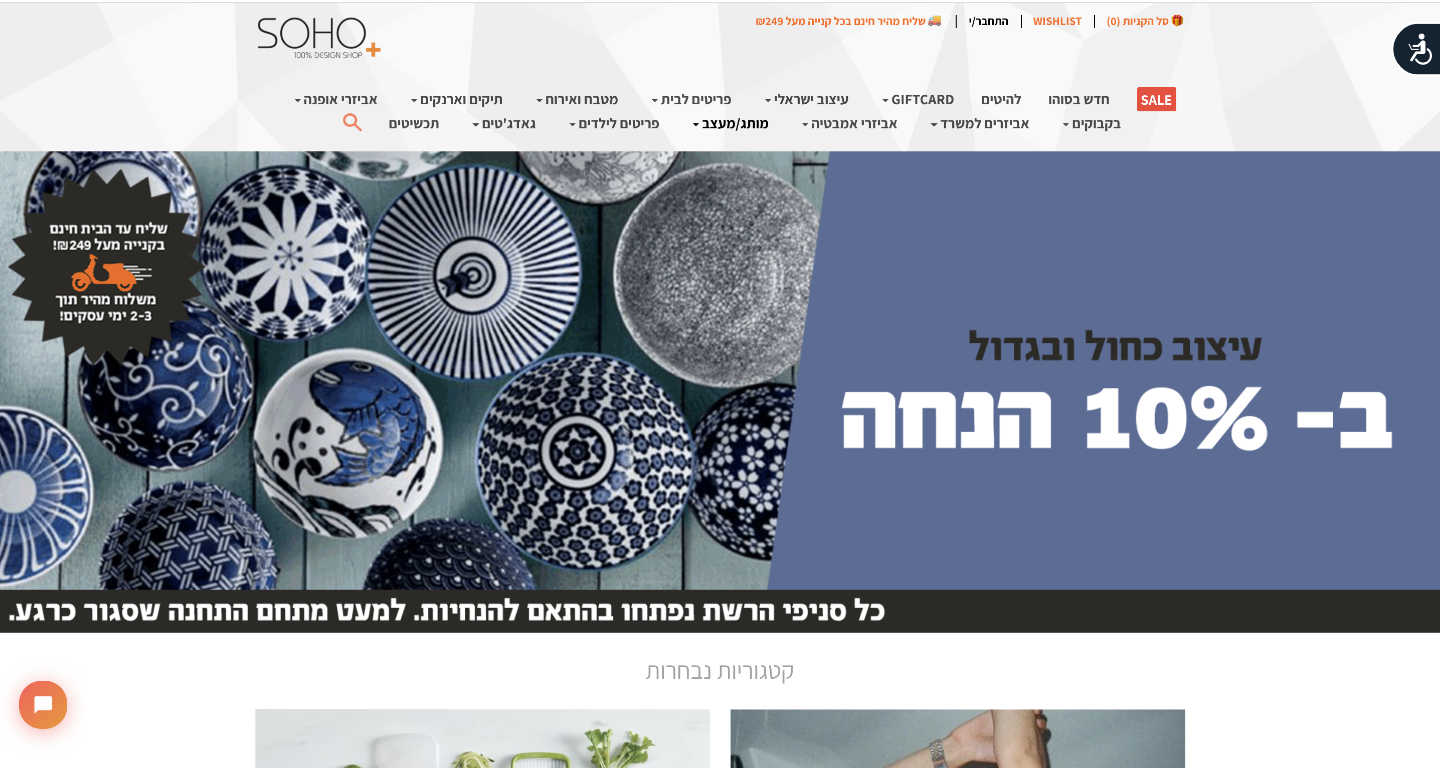 SOHO Design Shop backend and integrations project screenshot