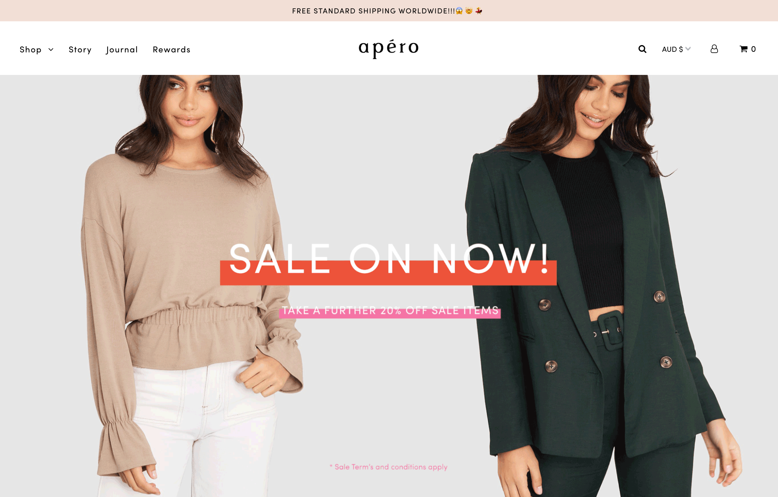 Apero  - Shopify Customisation & Digital Marketing screenshot