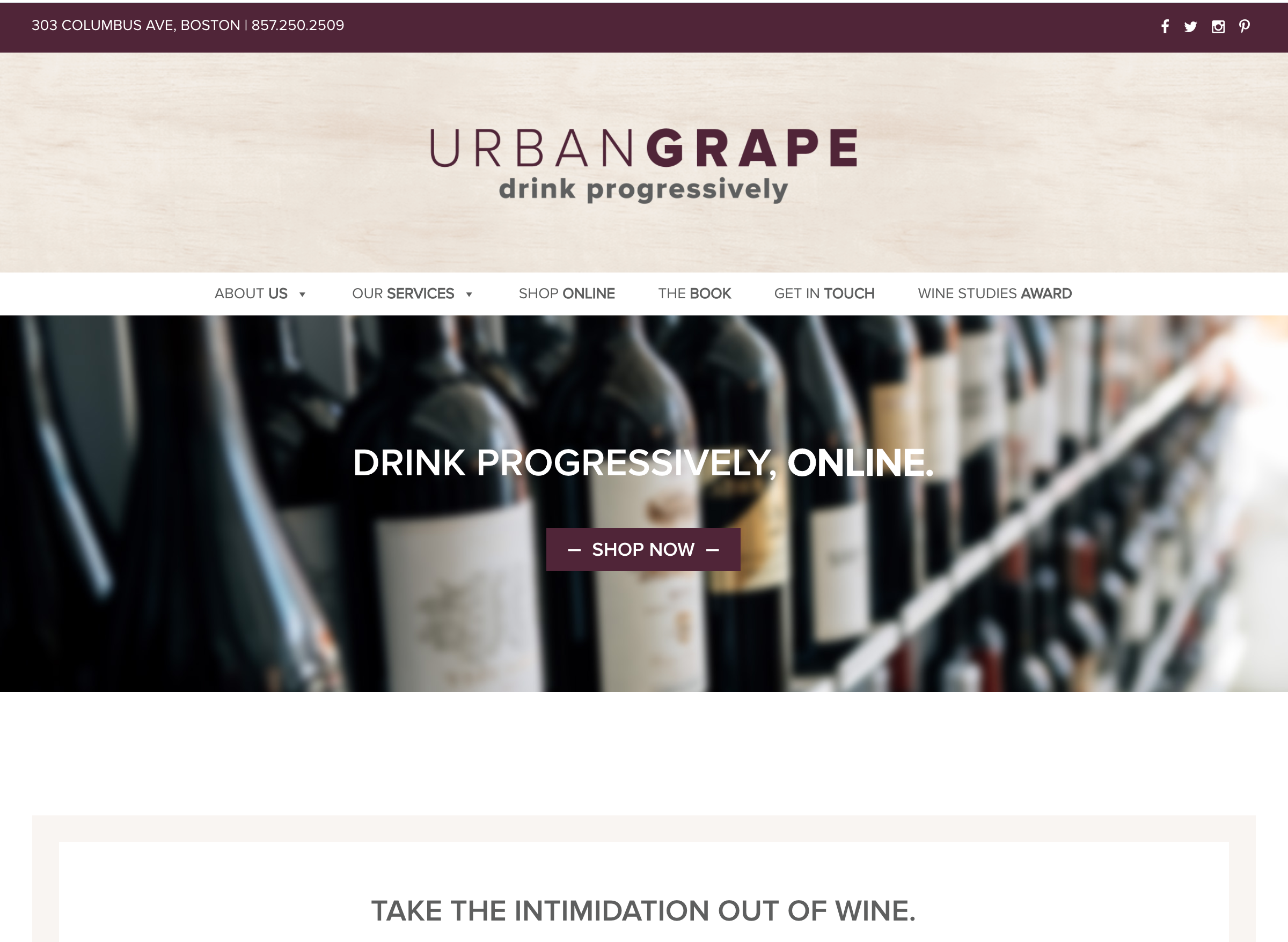 The Urban Grape screenshot