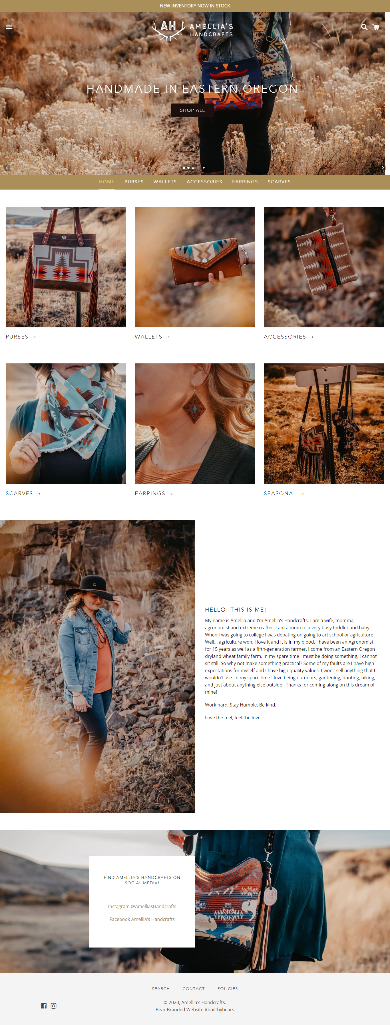 Amelia's Handcrafts screenshot