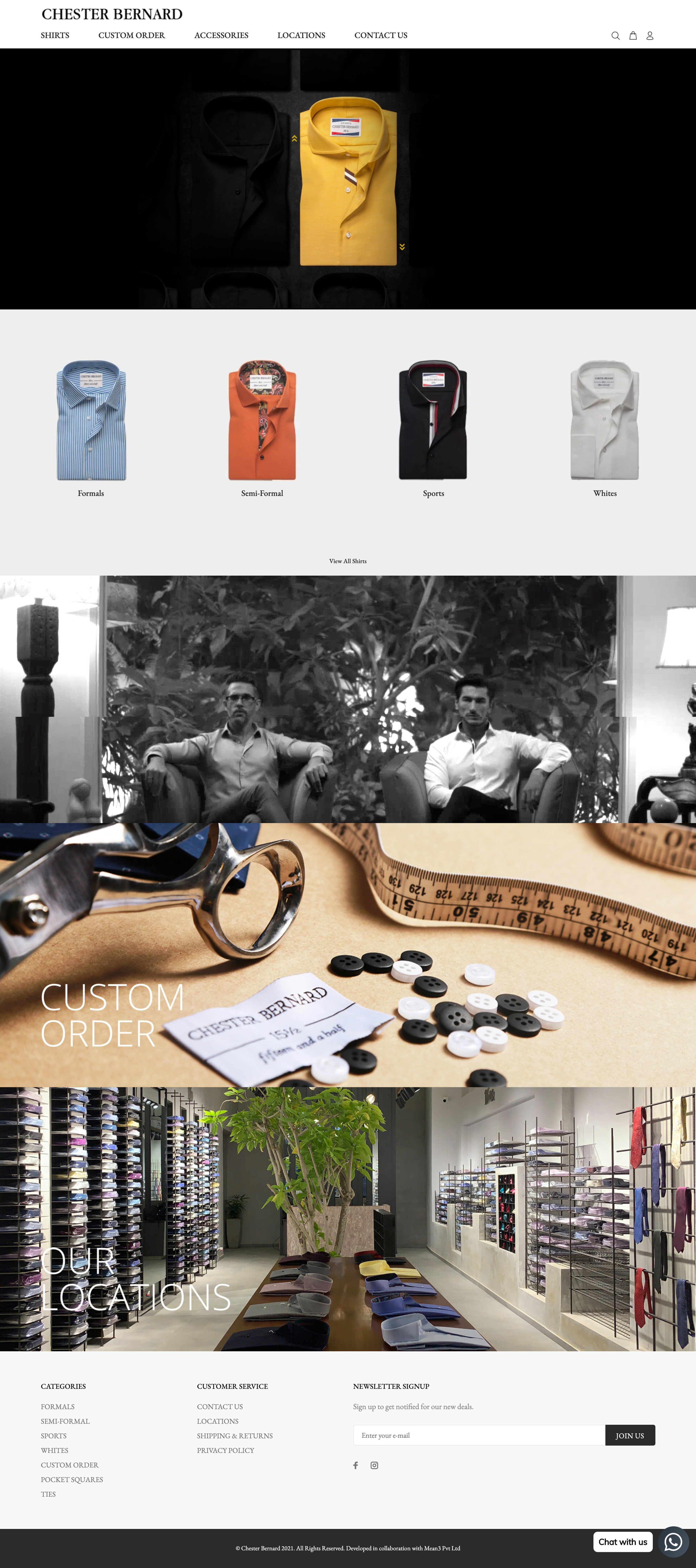 ChesterBernard.com website design, development and digital marketing. screenshot