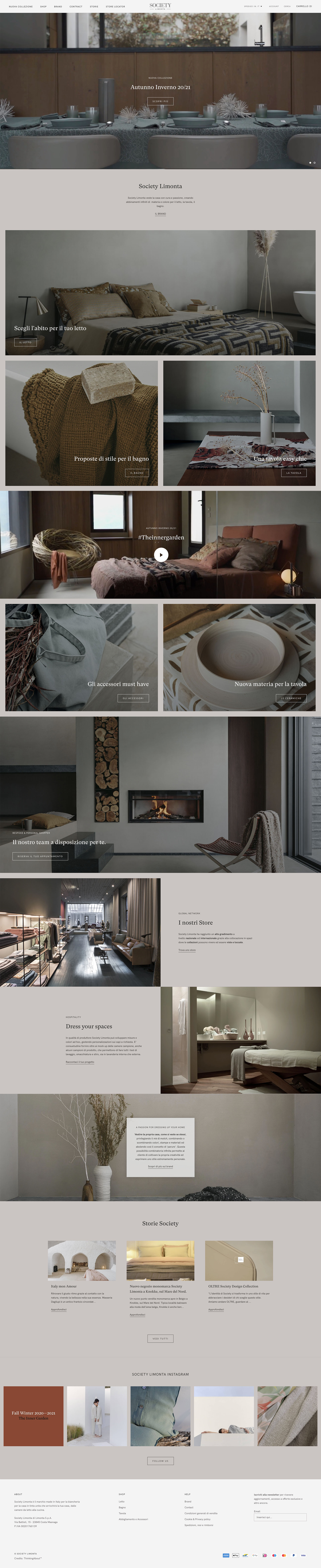 Society Limonta - Home Dressing Passion  screenshot