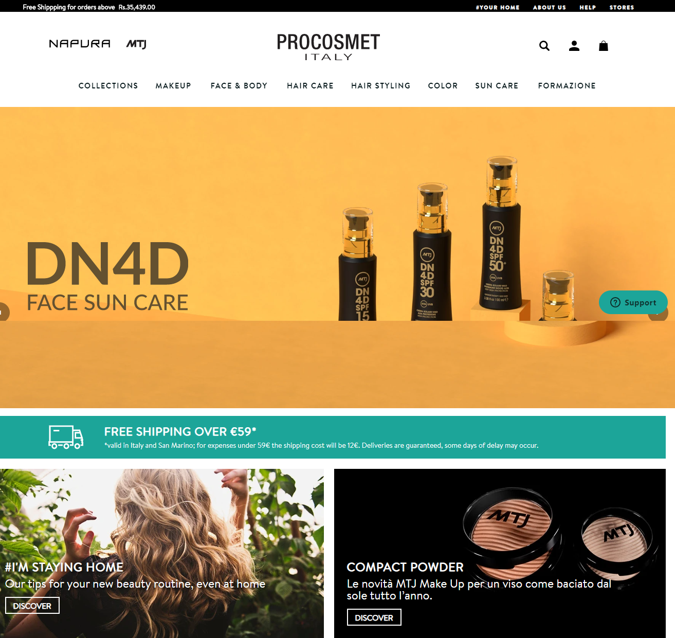 Comprehensive Store Development for PROCOSMET.com