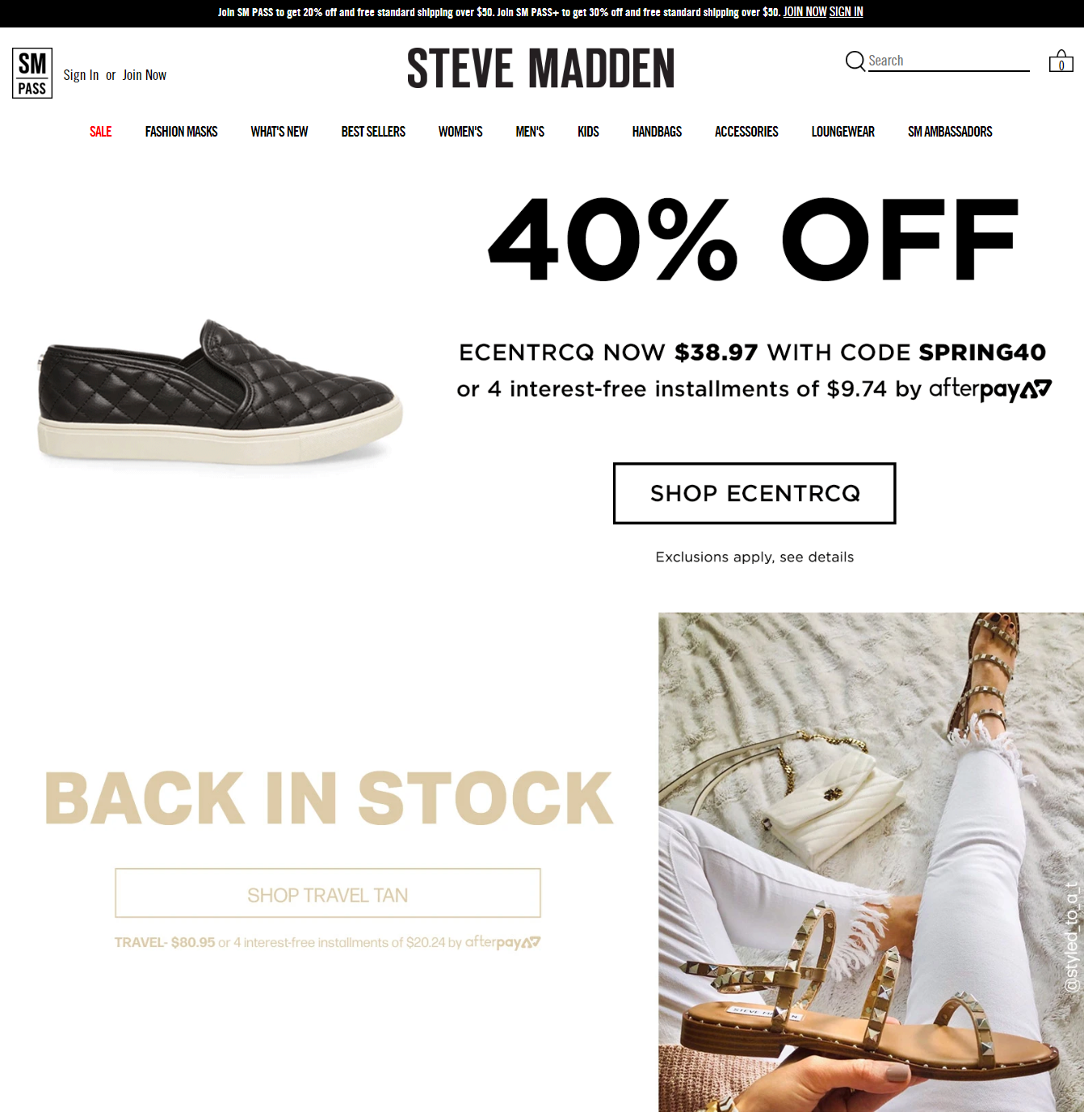 Global Store Development for STEVEMADDEN.com