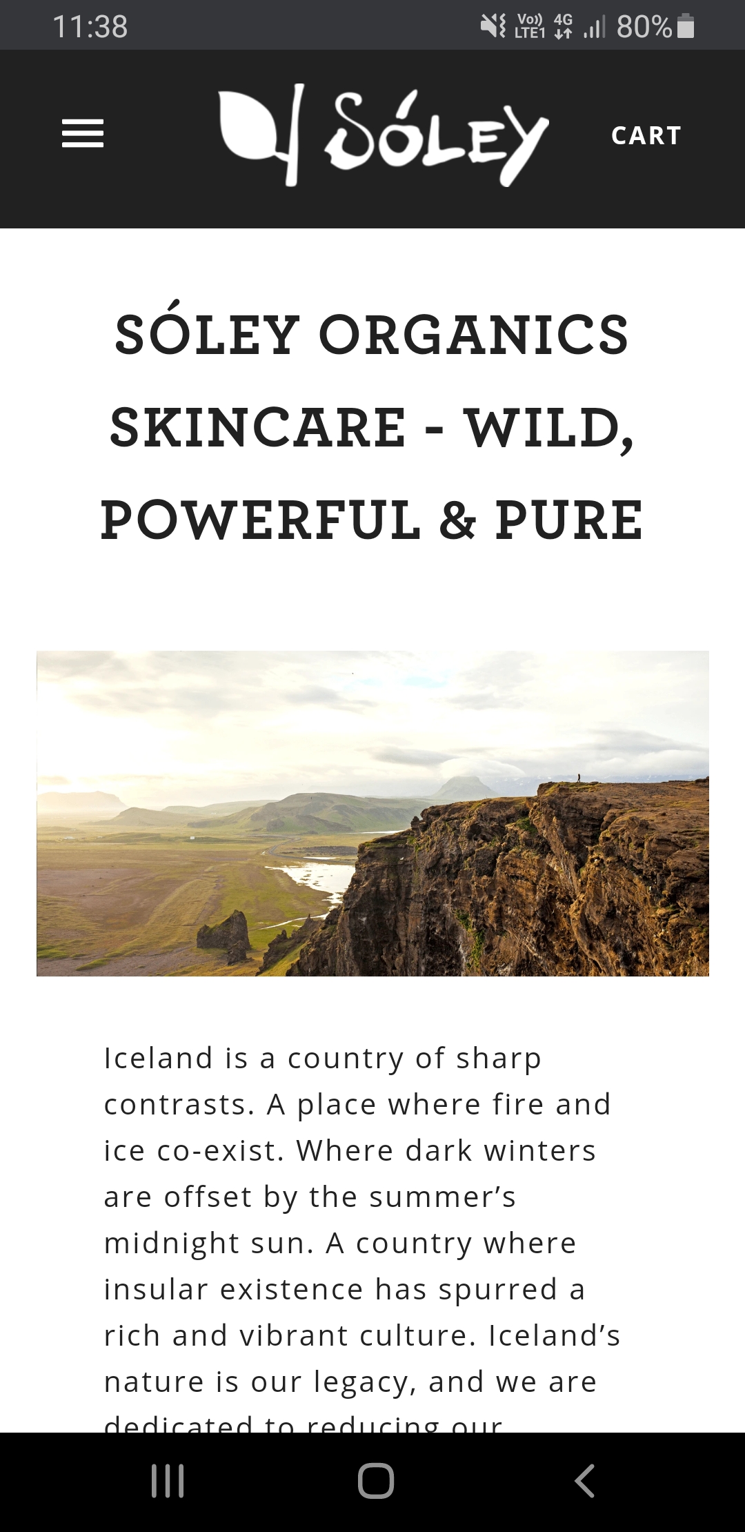 Sóley Organics Skincare