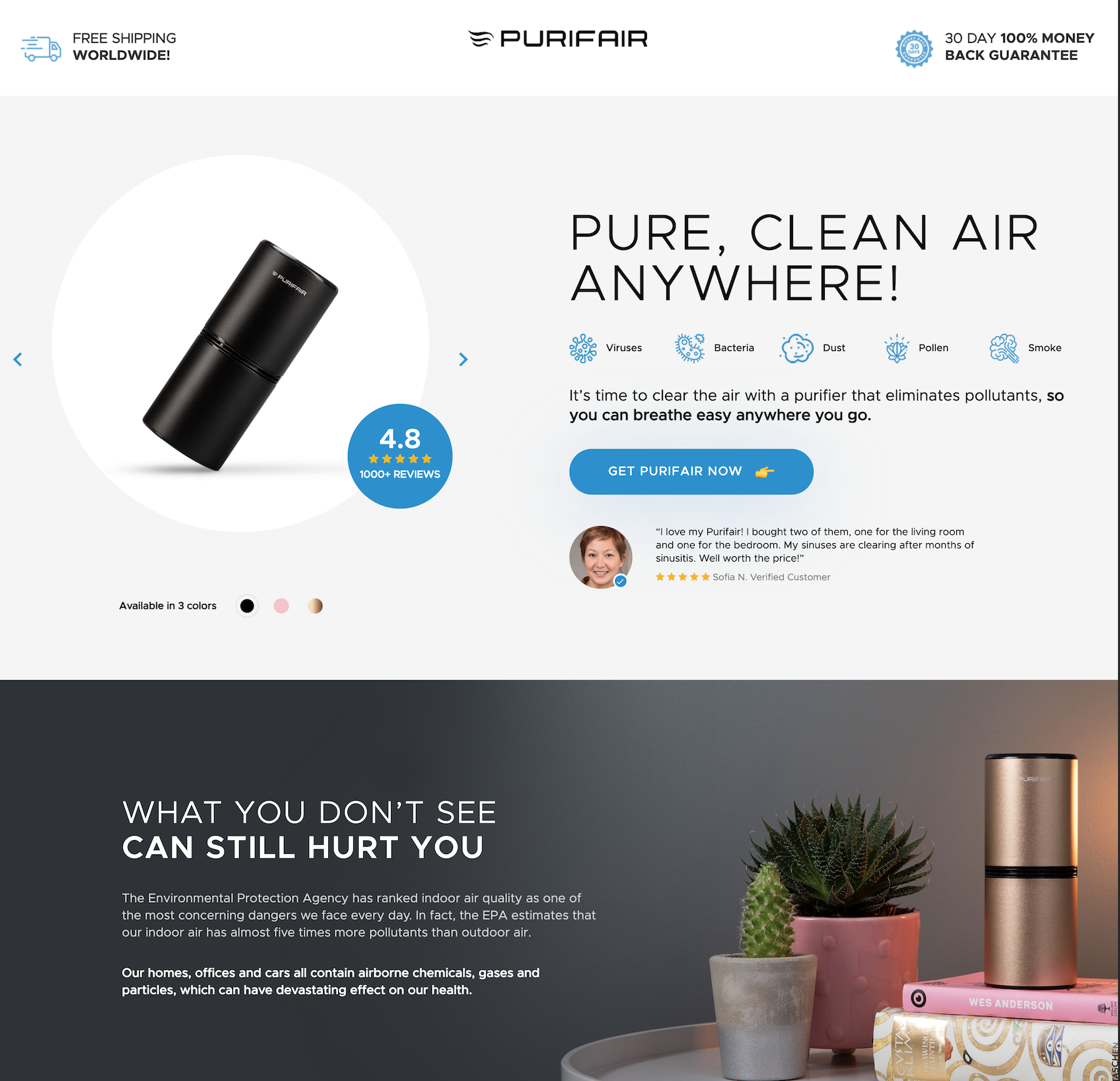 PURIFAIR screenshot