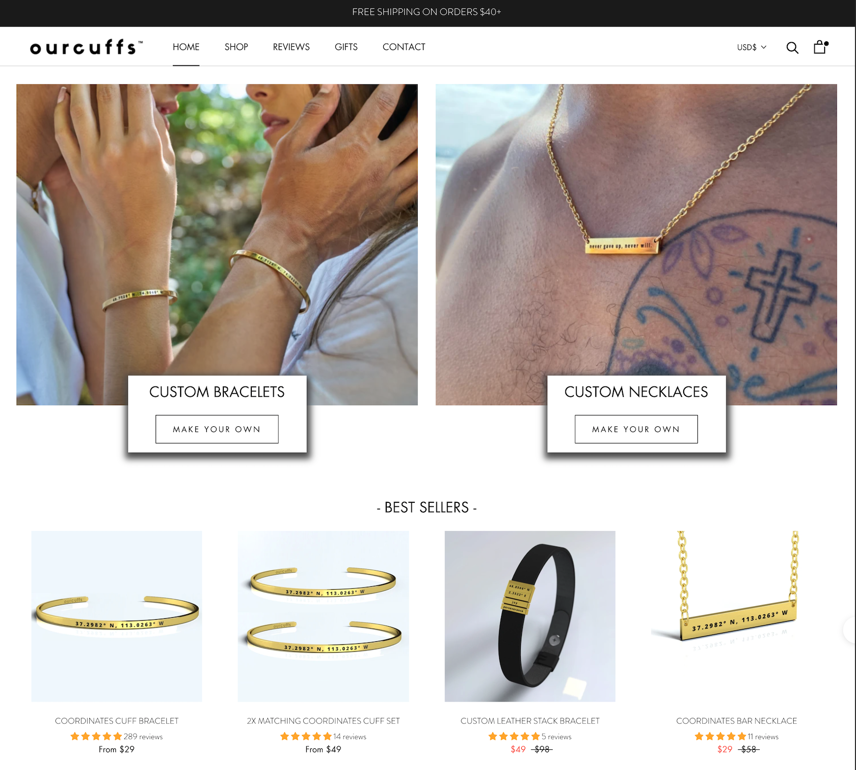 Our Cuffs screenshot