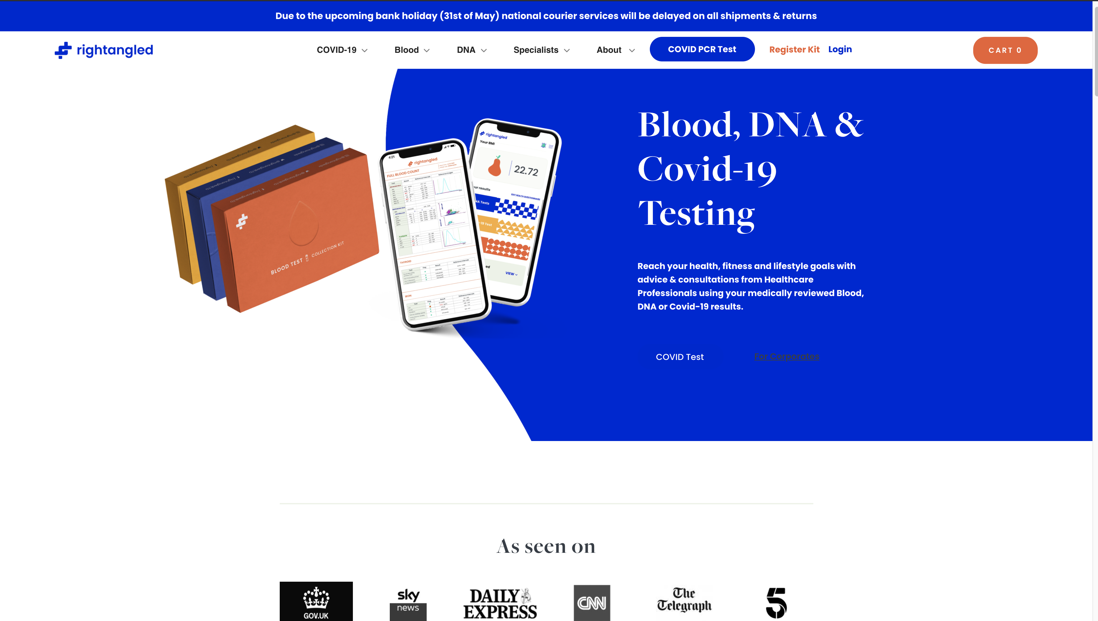 Custom Theme Development for Righangled on Shopify