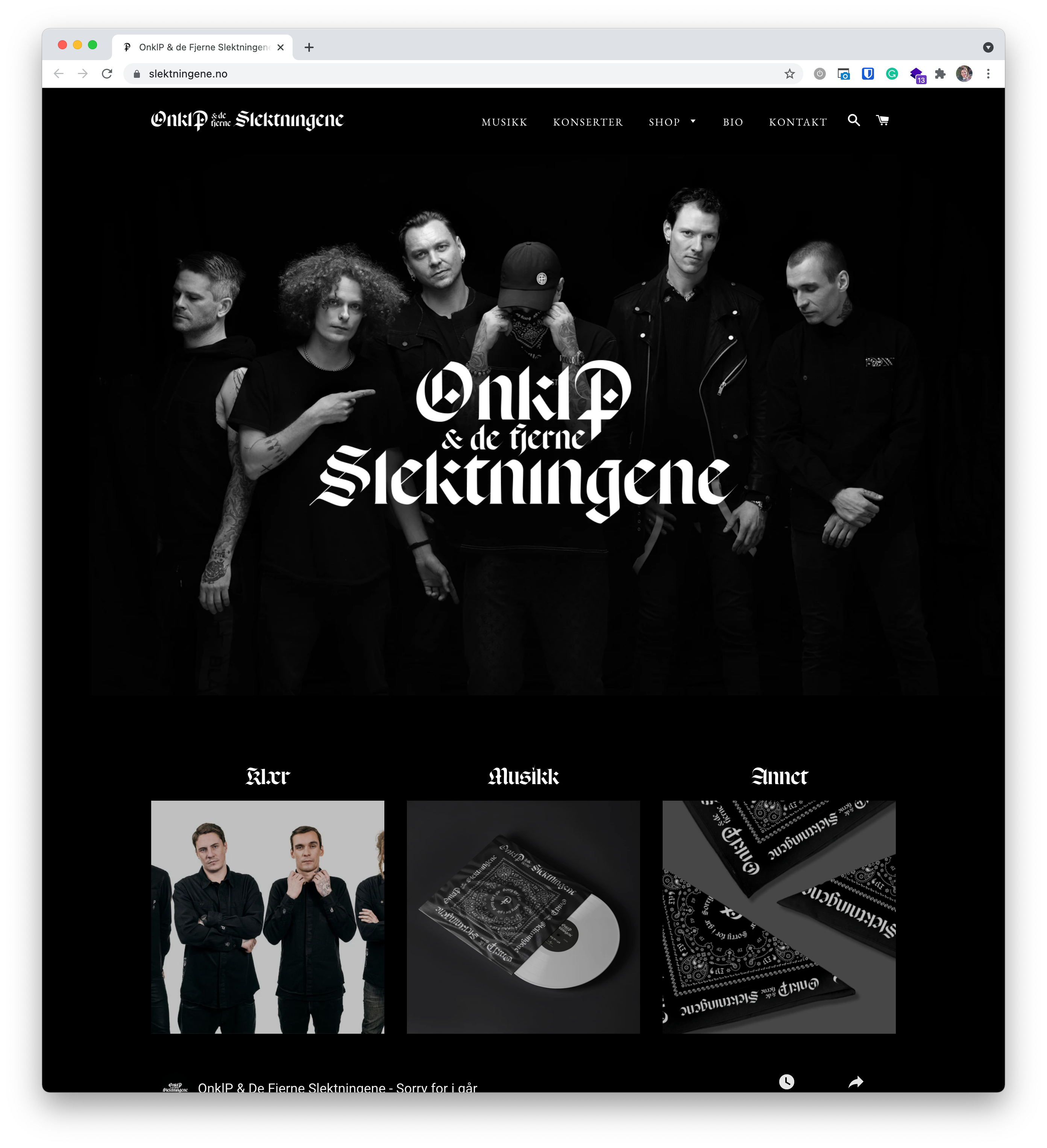 Slektningene screenshot