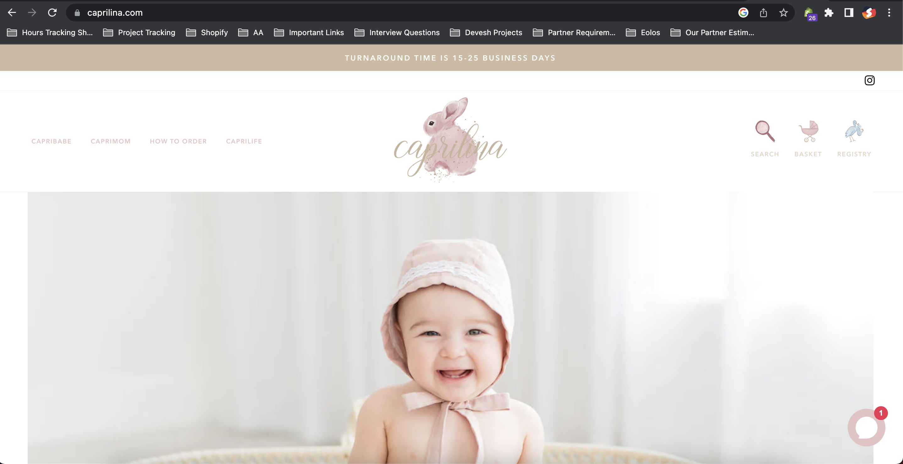 Complete Store Development for Caprilina with Custom Features