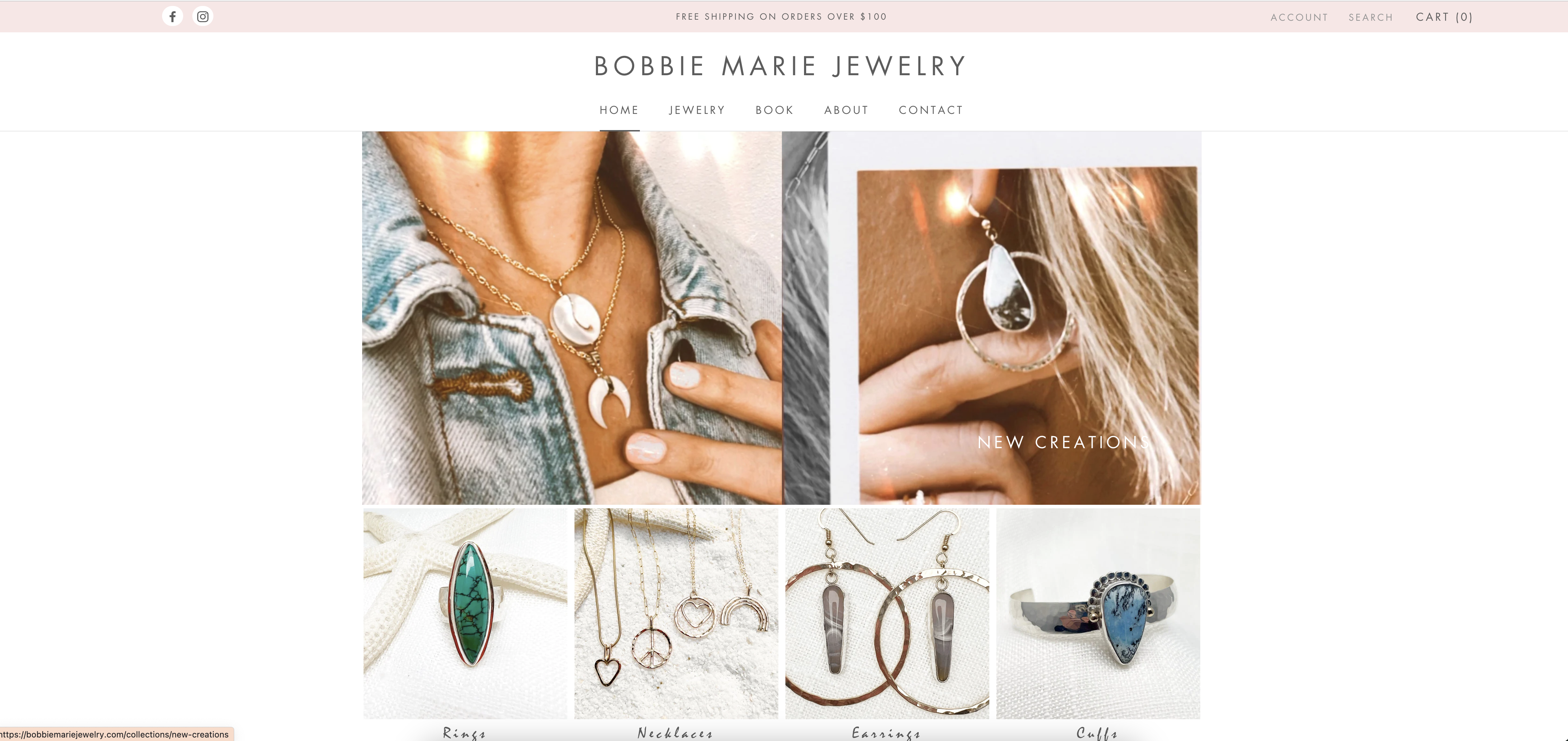 Tailored Custom Layout and Design for Jewellery Themes