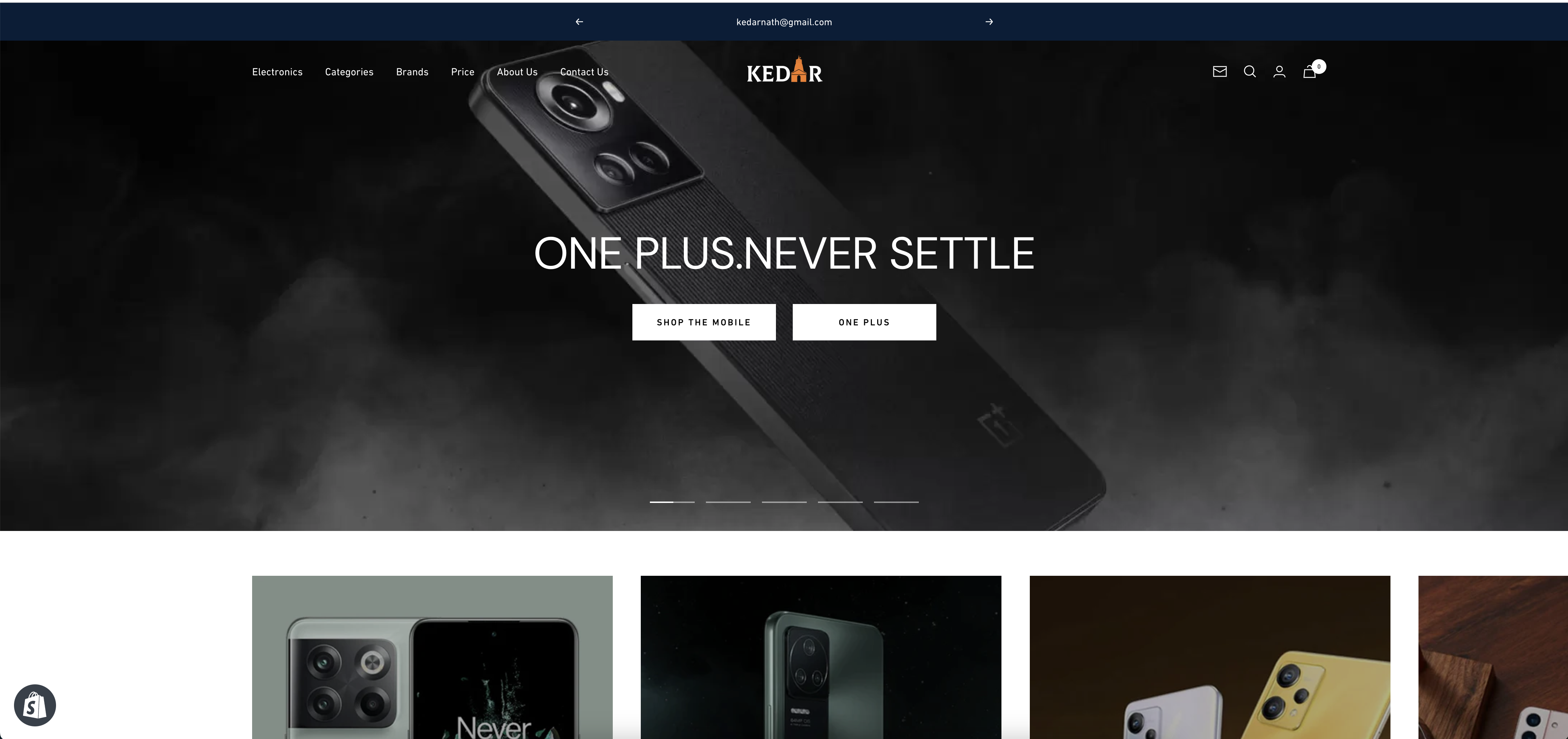 mobile  store screenshot