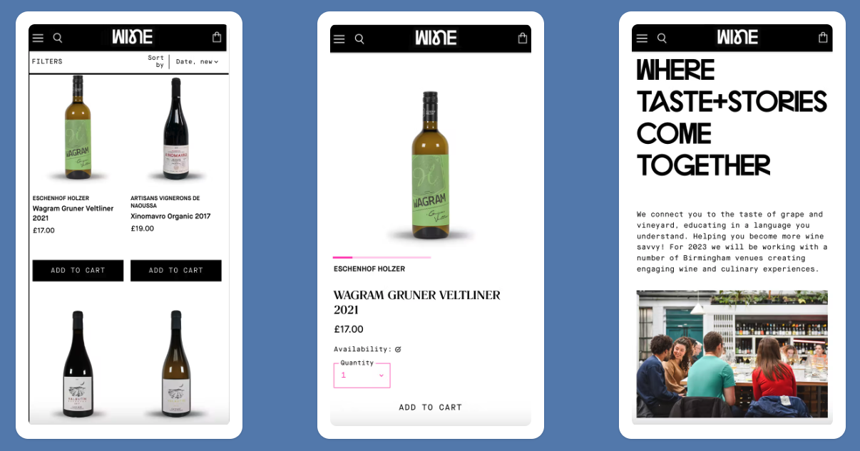 Winefreedom screenshot