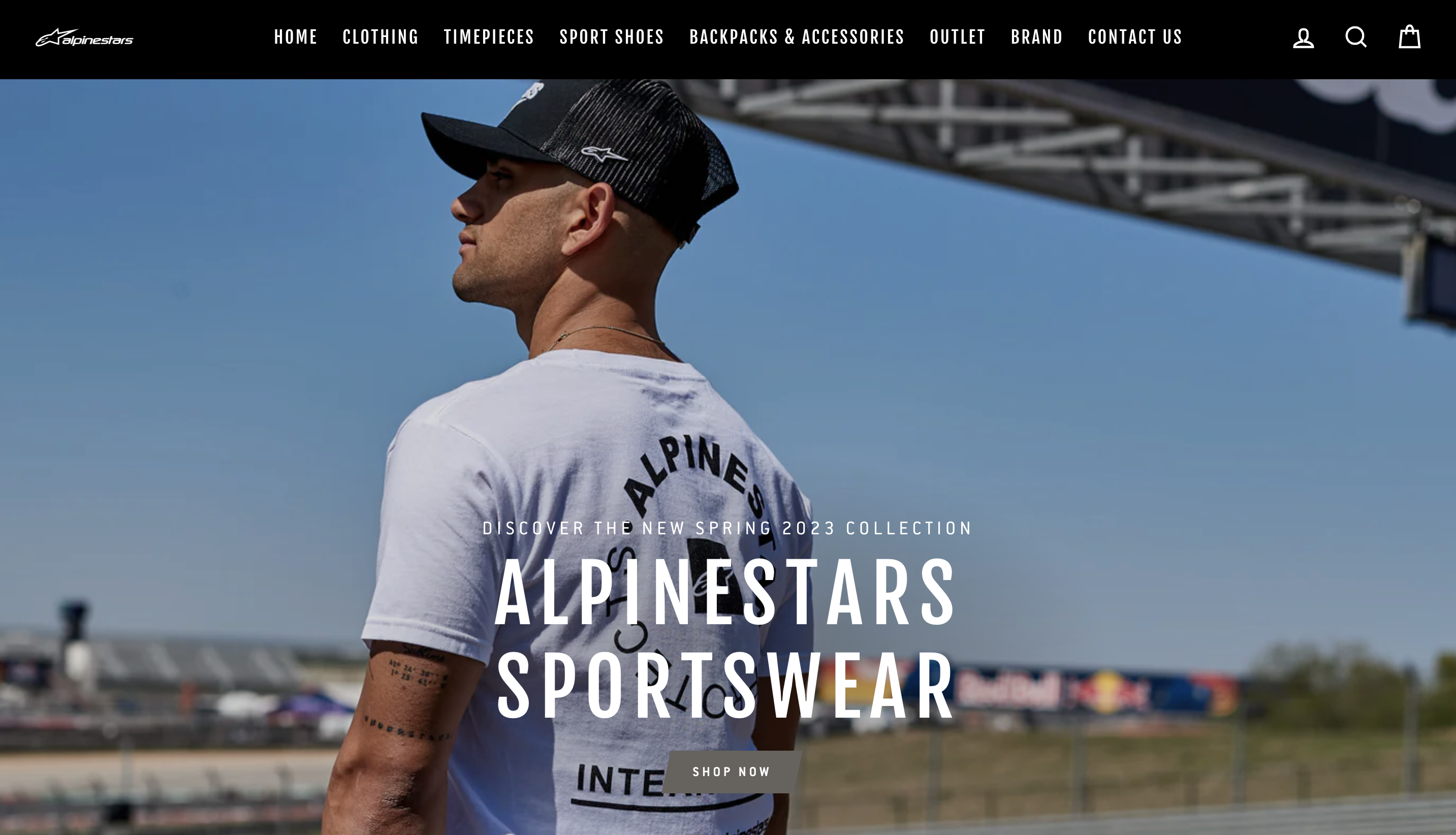 Customized Shopify Store for Alpinestar Casual Line