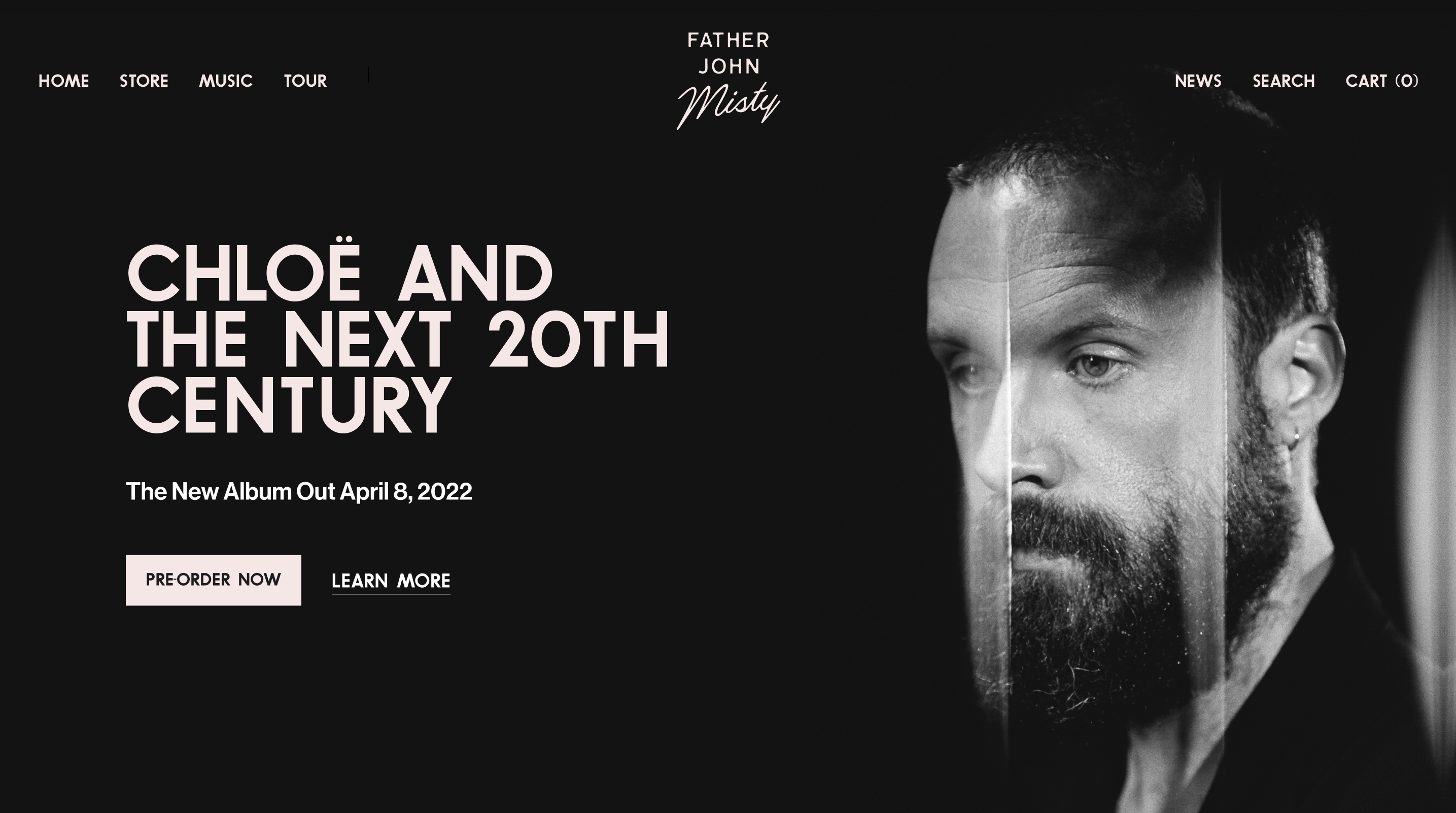 Bespoke Theme Development for Father John Misty