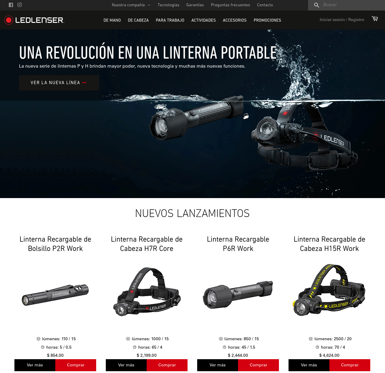 Comprehensive Store Design and Development for LEDLENSER MÉXICO