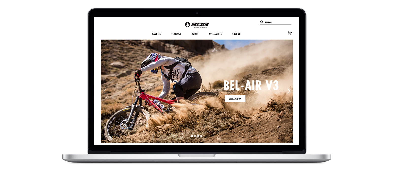 Custom Website Design and Development for SDG Components