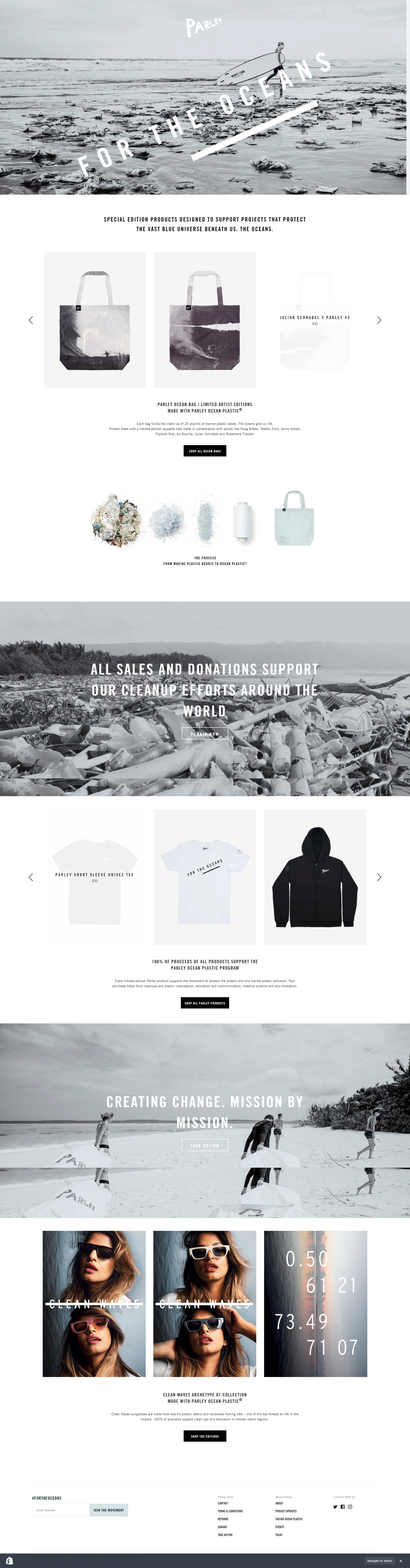 Product and collection pages customization screenshot