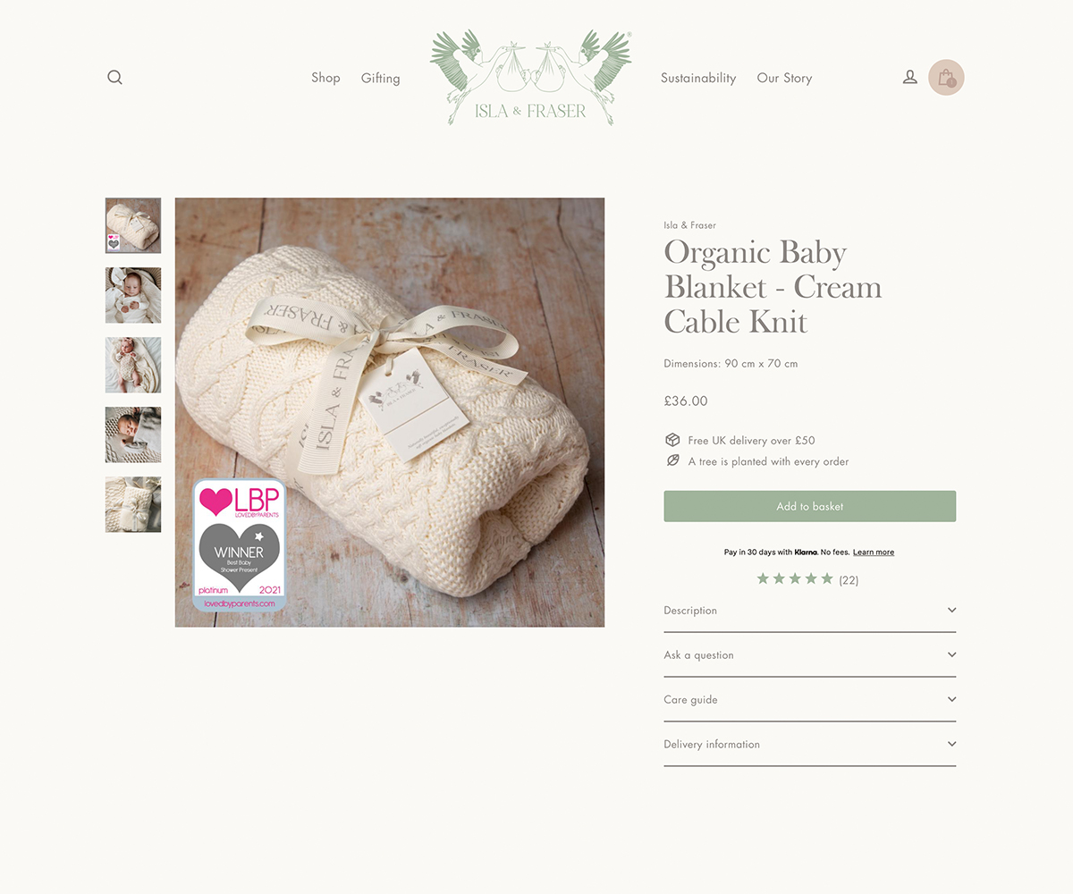 Full store build with ongoing business growth support screenshot