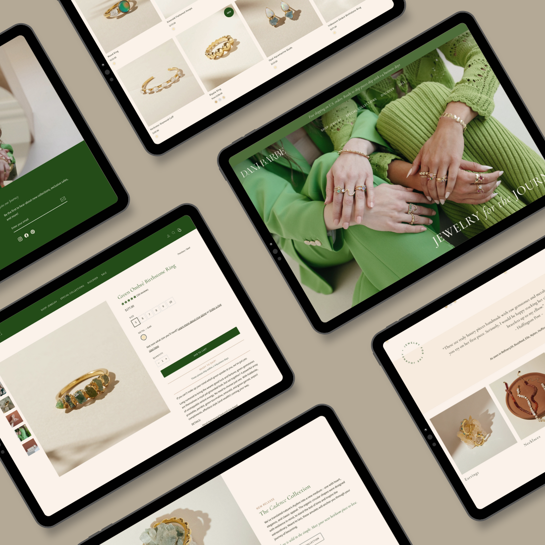 Various Shopify Site Builds Projects