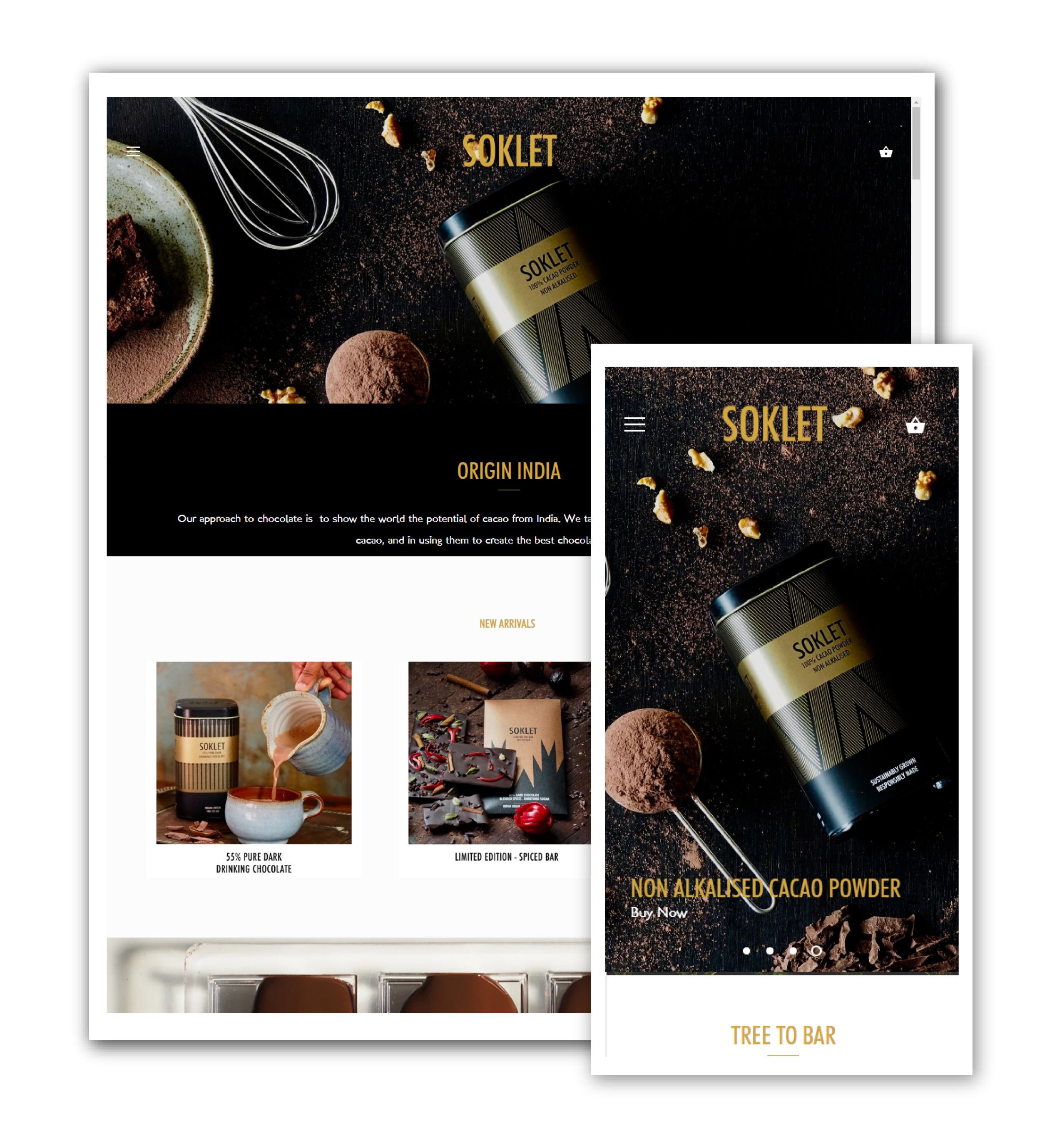 Designed and Created a Store in Shopify screenshot