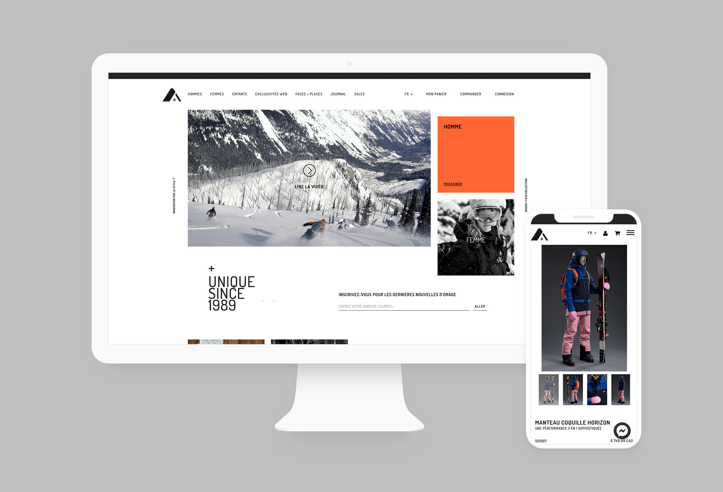 Création ou Refonte complète de boutique en ligne. screenshot