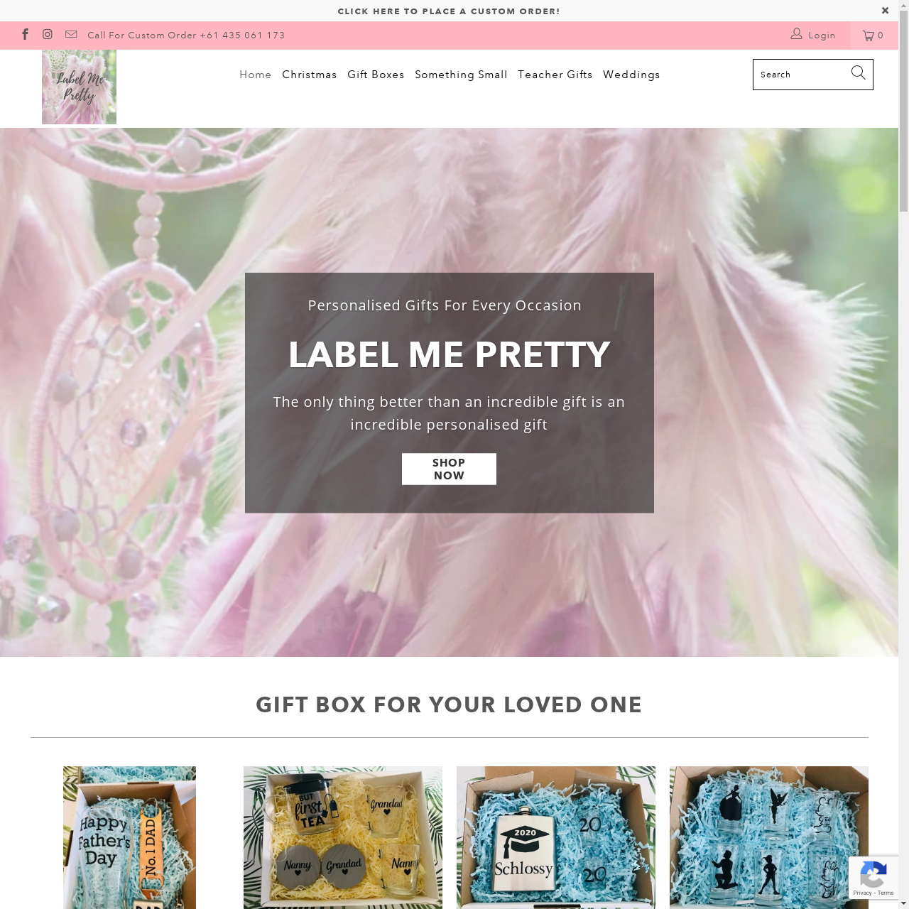 Website Migration and Font Customization for Label Me Pretty