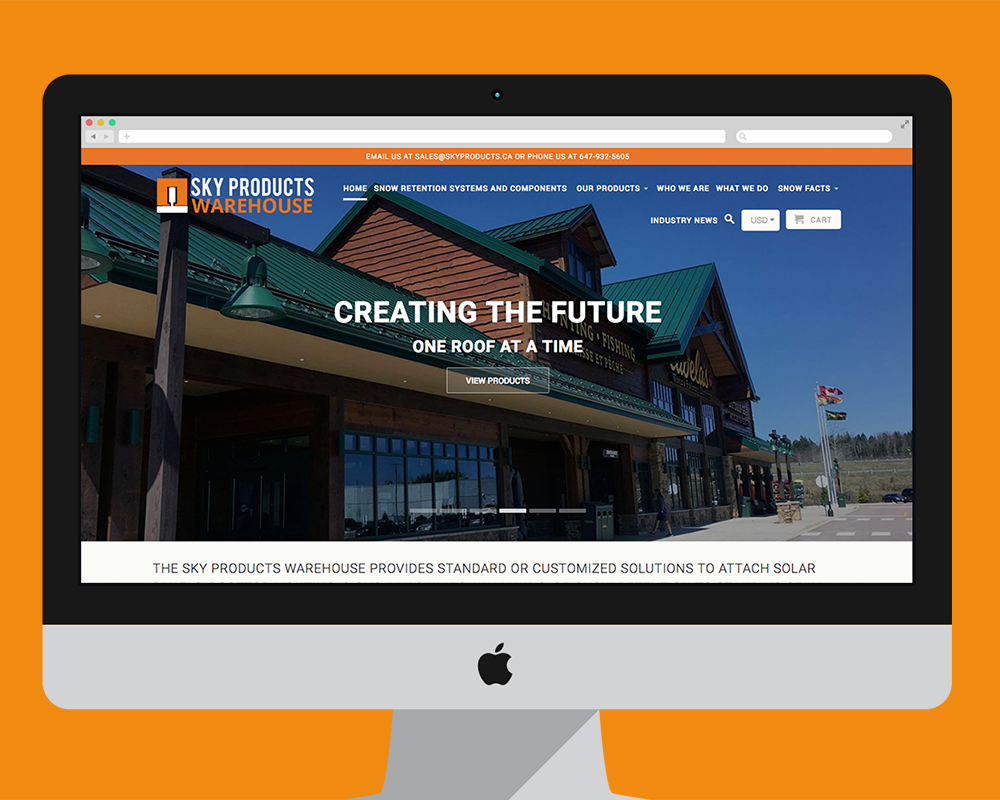 Snow Retention Warehouse: Store Design and Setup Project