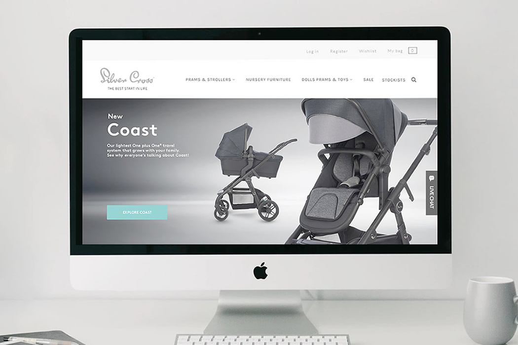 Silver Cross Store build & marketing  screenshot