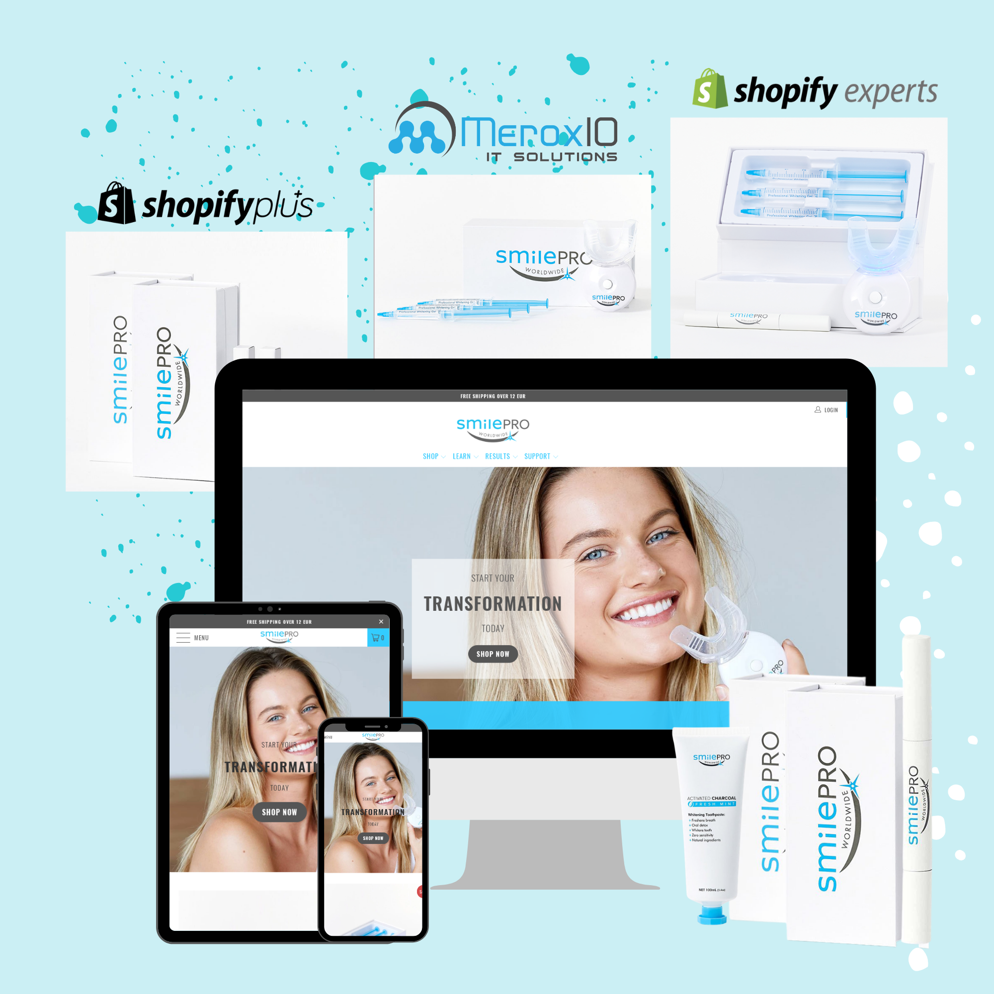 Comprehensive Store Design for SmilePro on Shopify Plus
