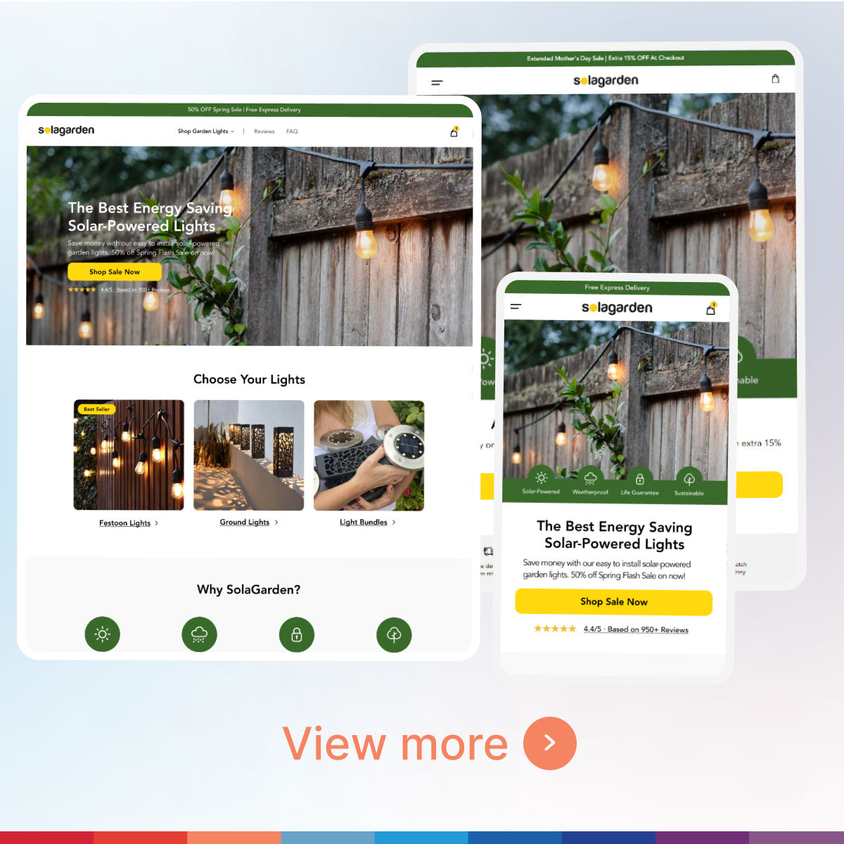 Shopify Store development screenshot