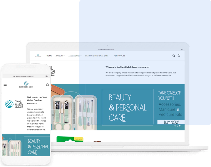 Start Global Goods: lançamento de e-commerce nos EUA screenshot