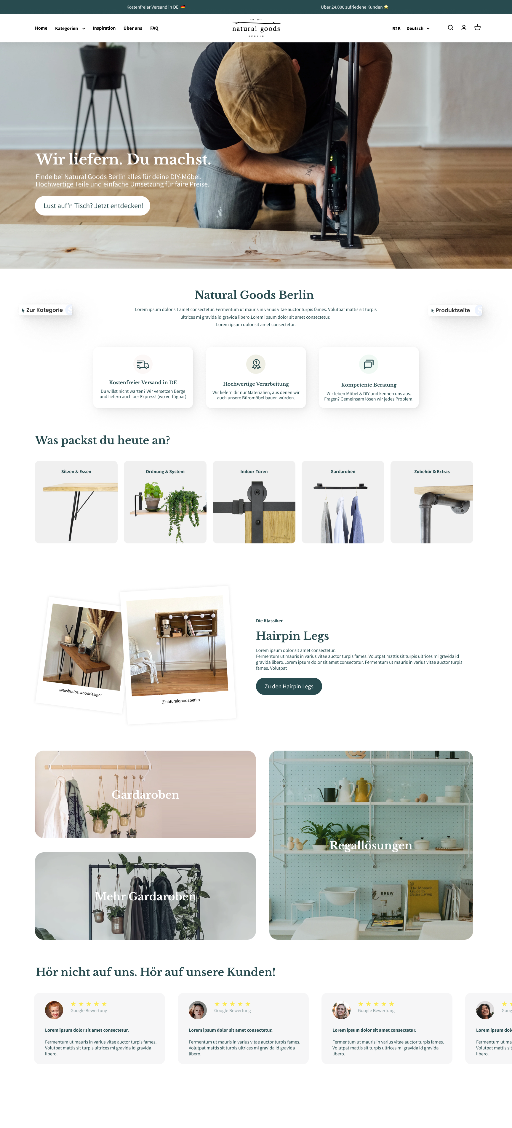 Store Setup and development with Figma designs screenshot