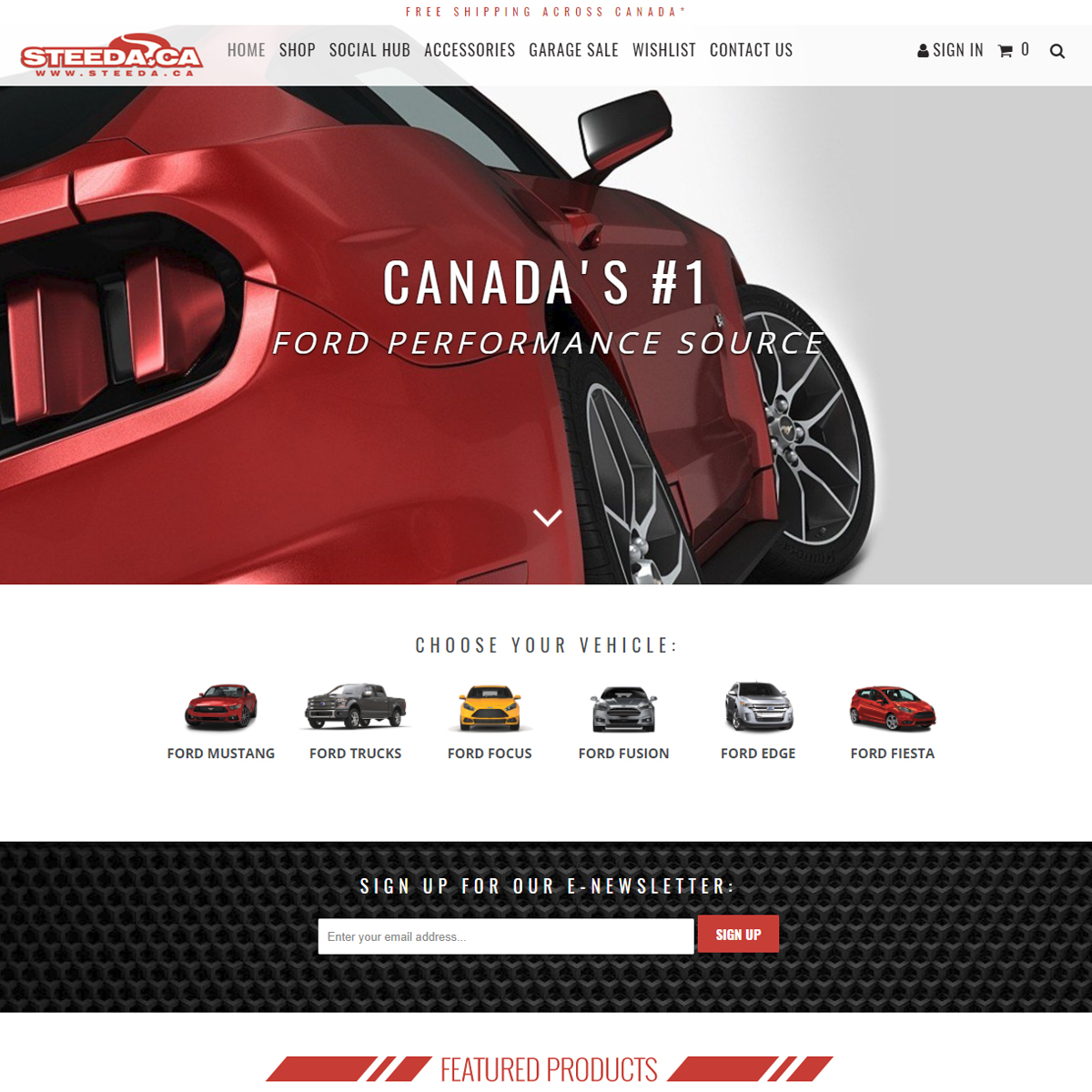 Replatforming Steeda.ca to Shopify with Custom Templates