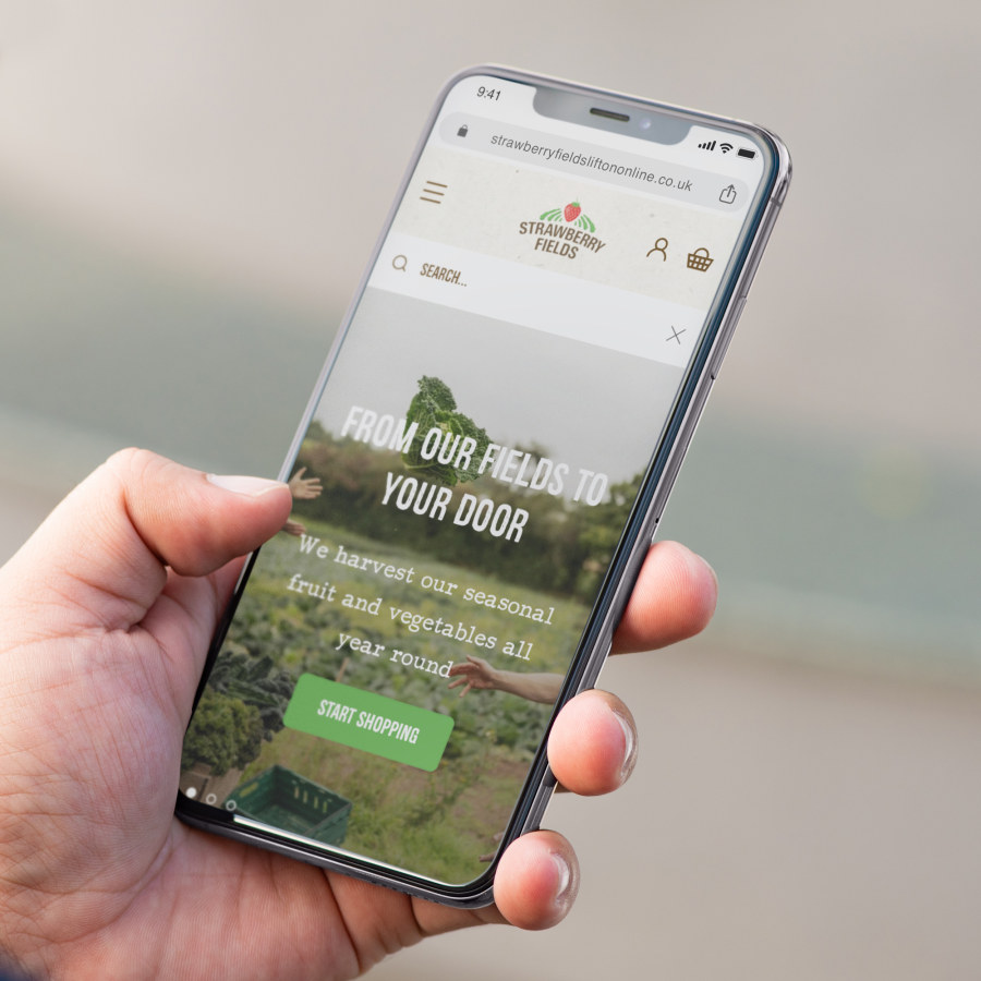Strawberry Fields - Store customisation, redesign and migration screenshot