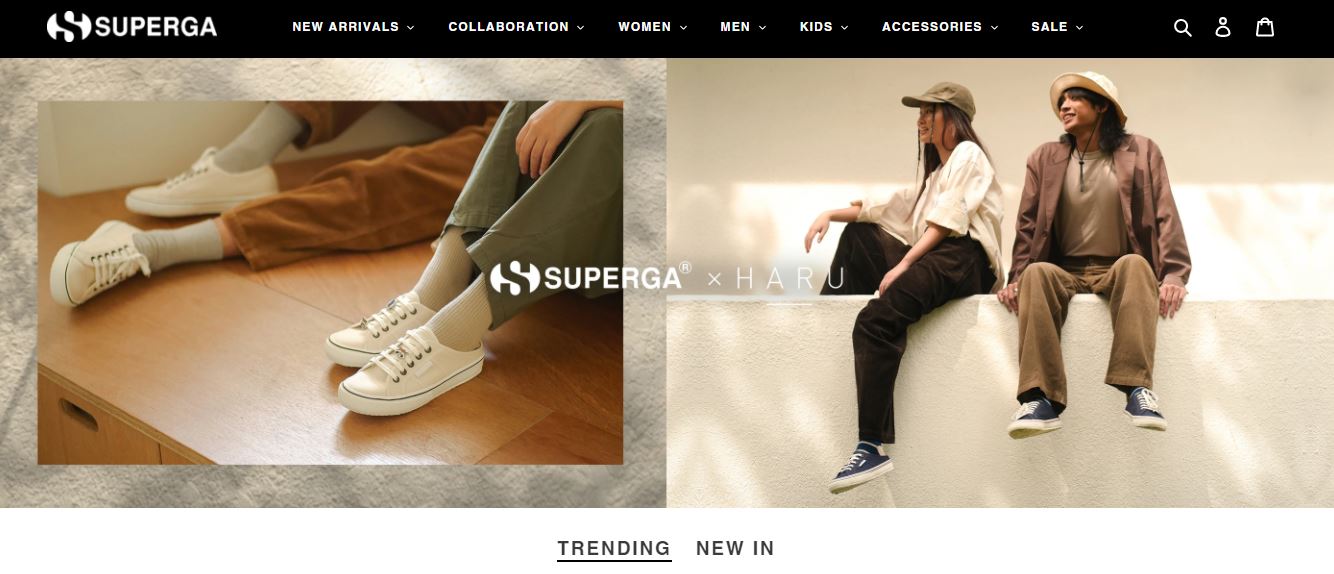 Superga Indonesia - Website Development (https://superga.id/) screenshot