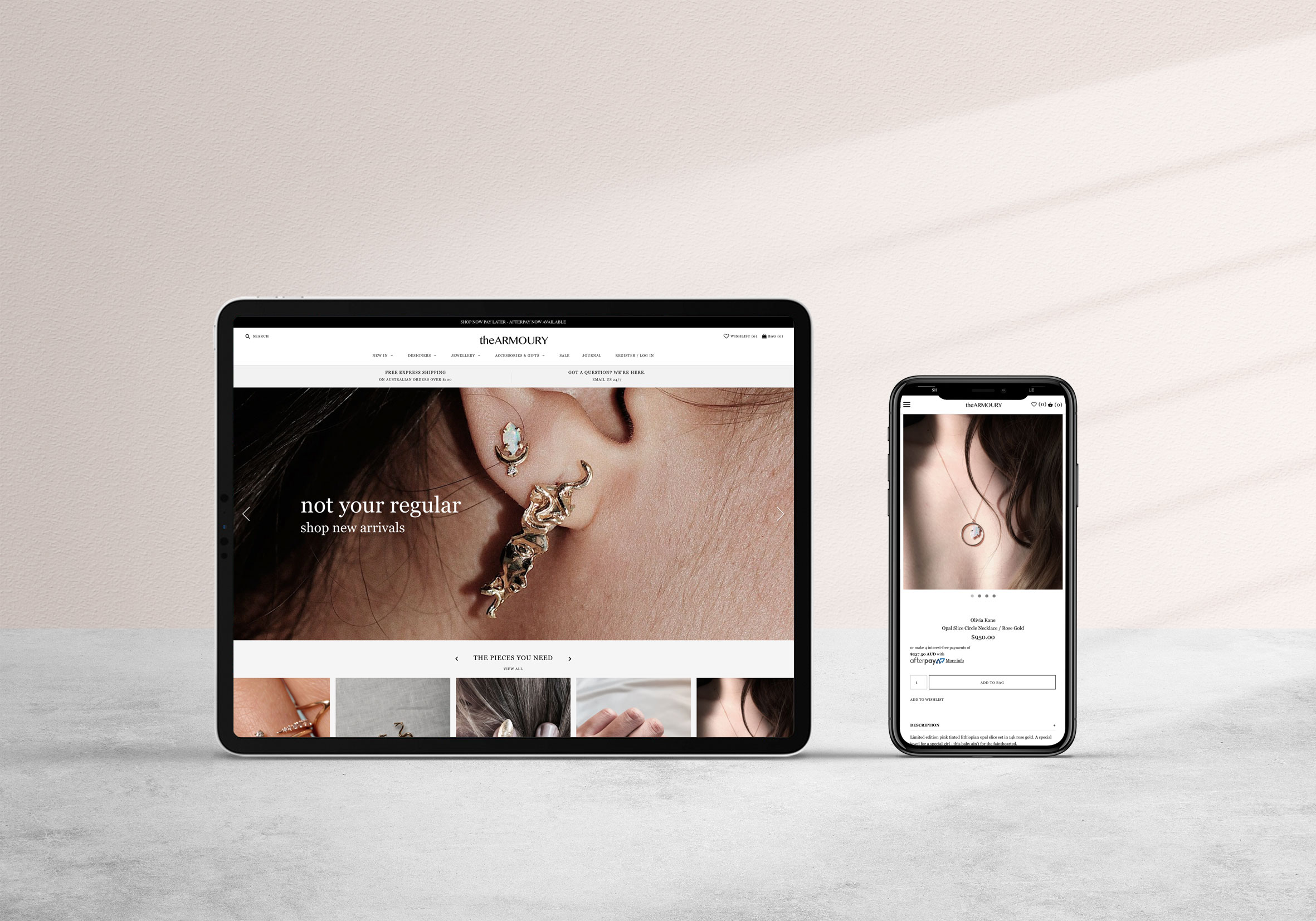 Store design and build screenshot
