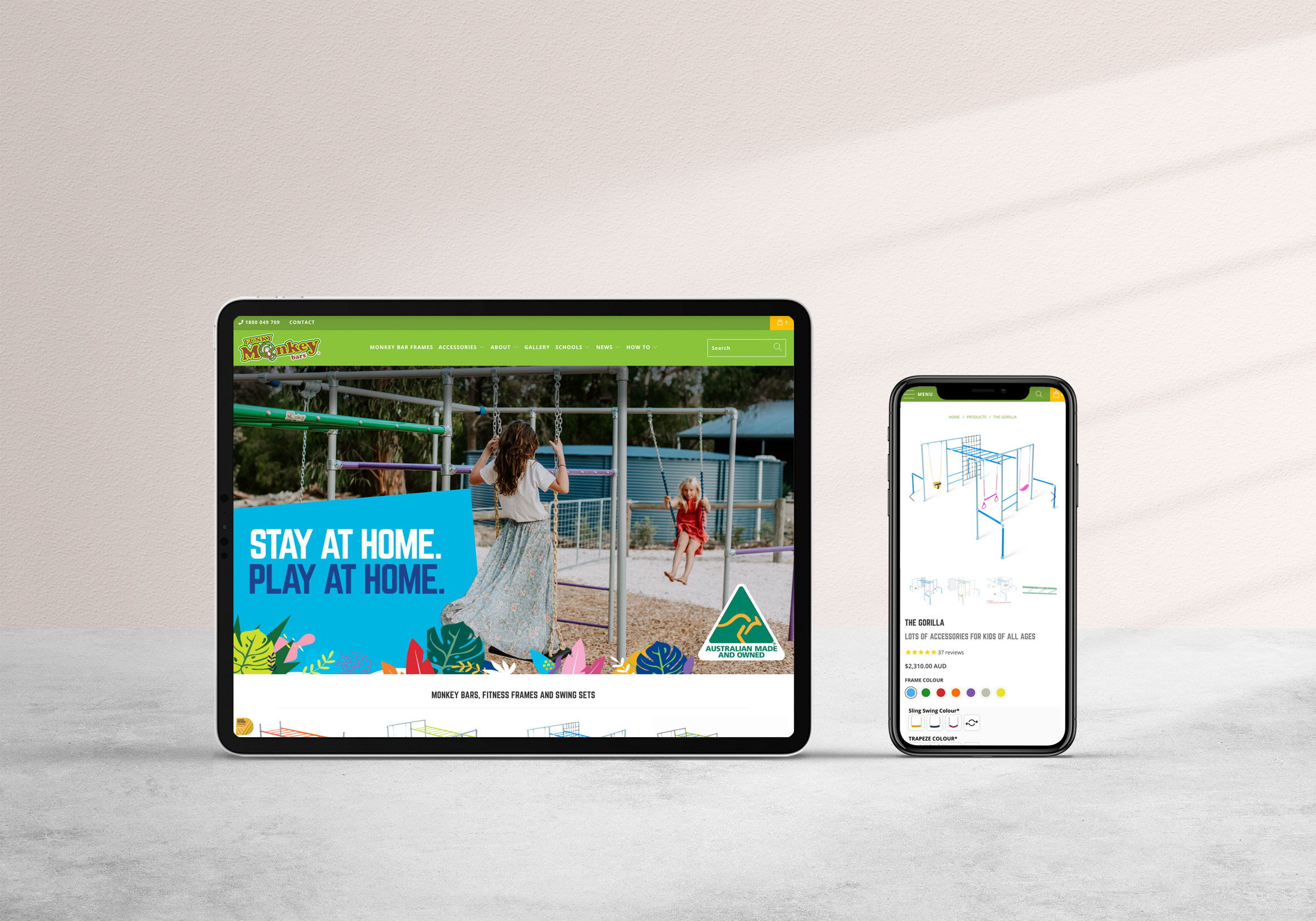 Store design and build screenshot