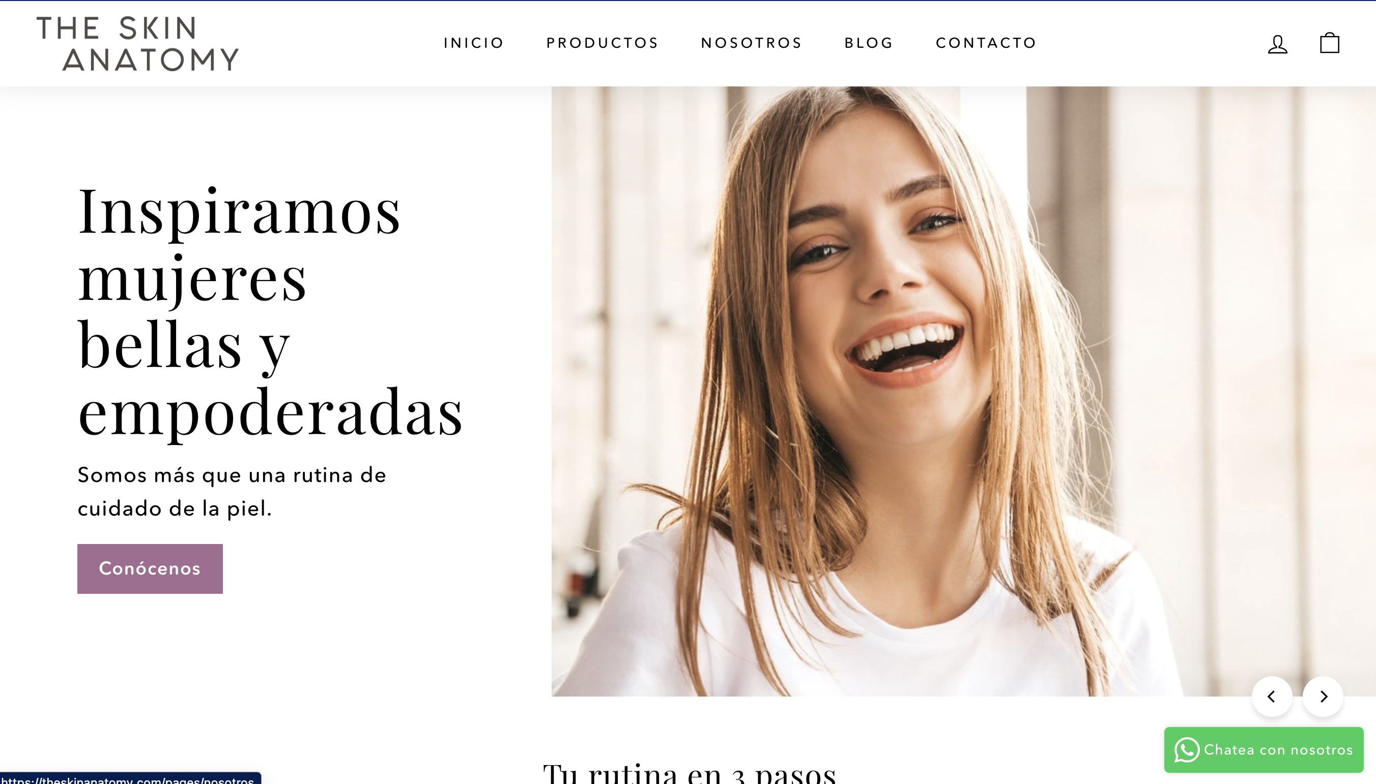 The Skin Anatomy screenshot