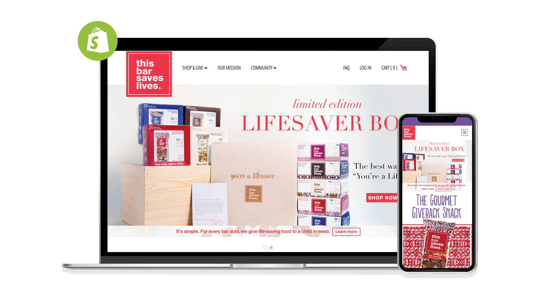 Support for This Saves Lives: A Campaign Against Child Hunger