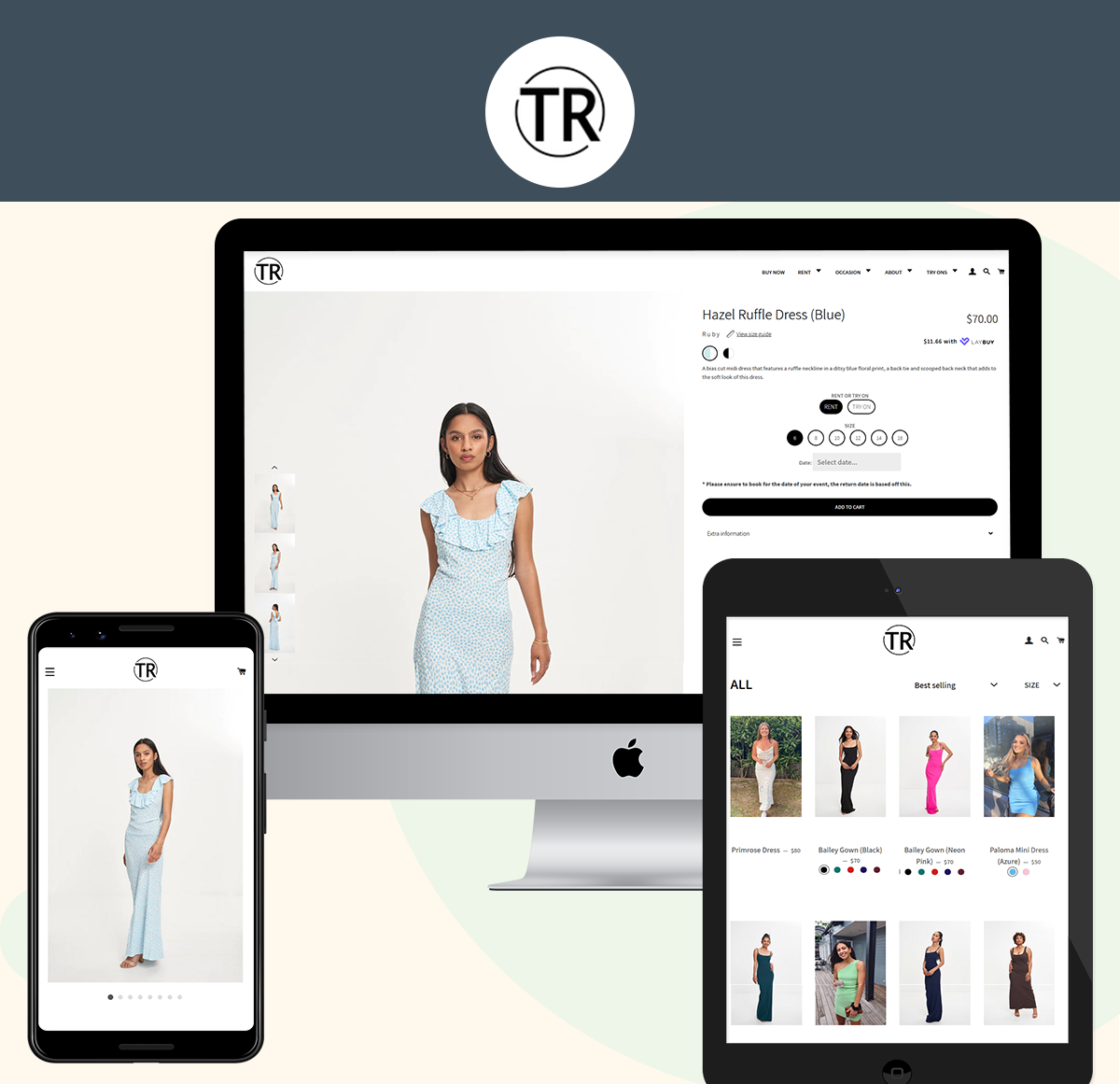 Customized Product and Collection Page Design