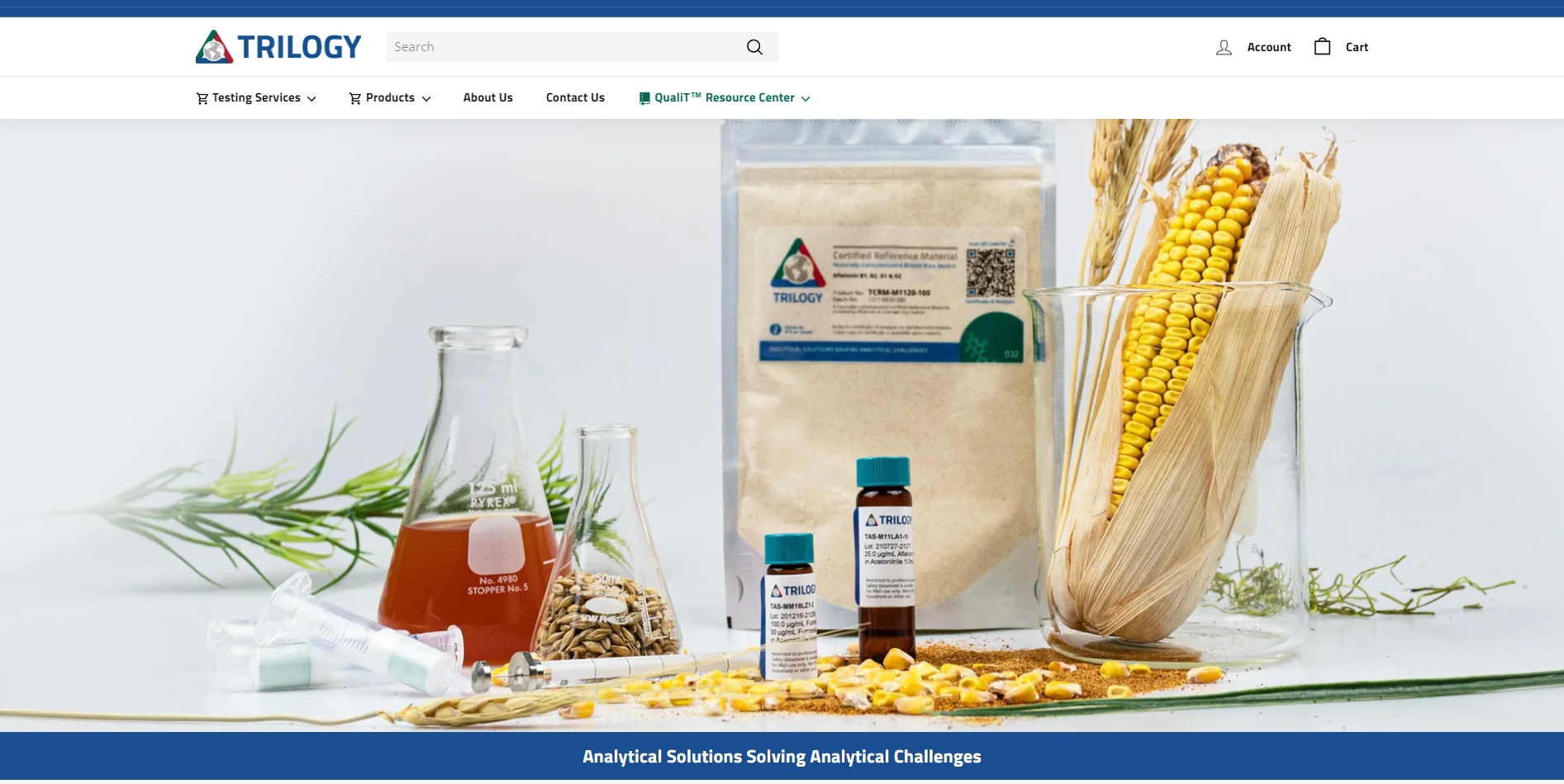 Custom App Development - Trilogy Analytical Laboratory screenshot