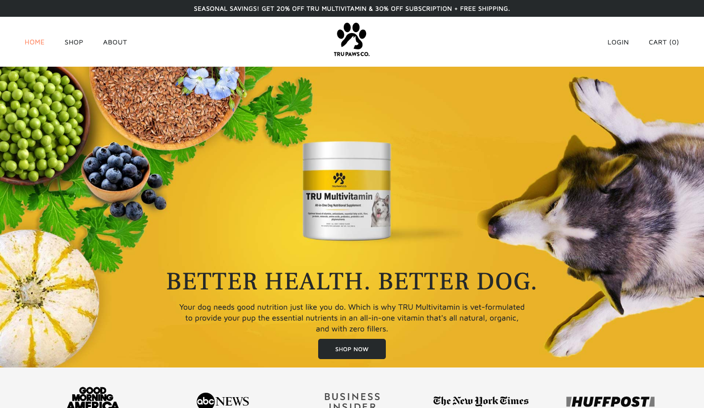 Tru Paws Co screenshot