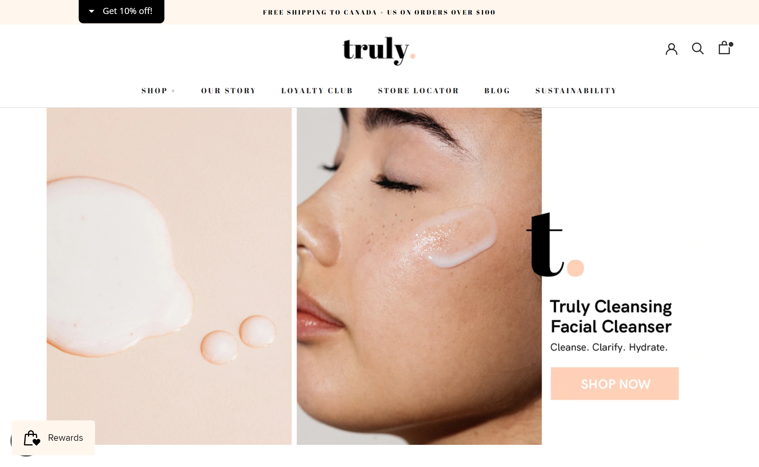 Truly Lifestyle Brand screenshot