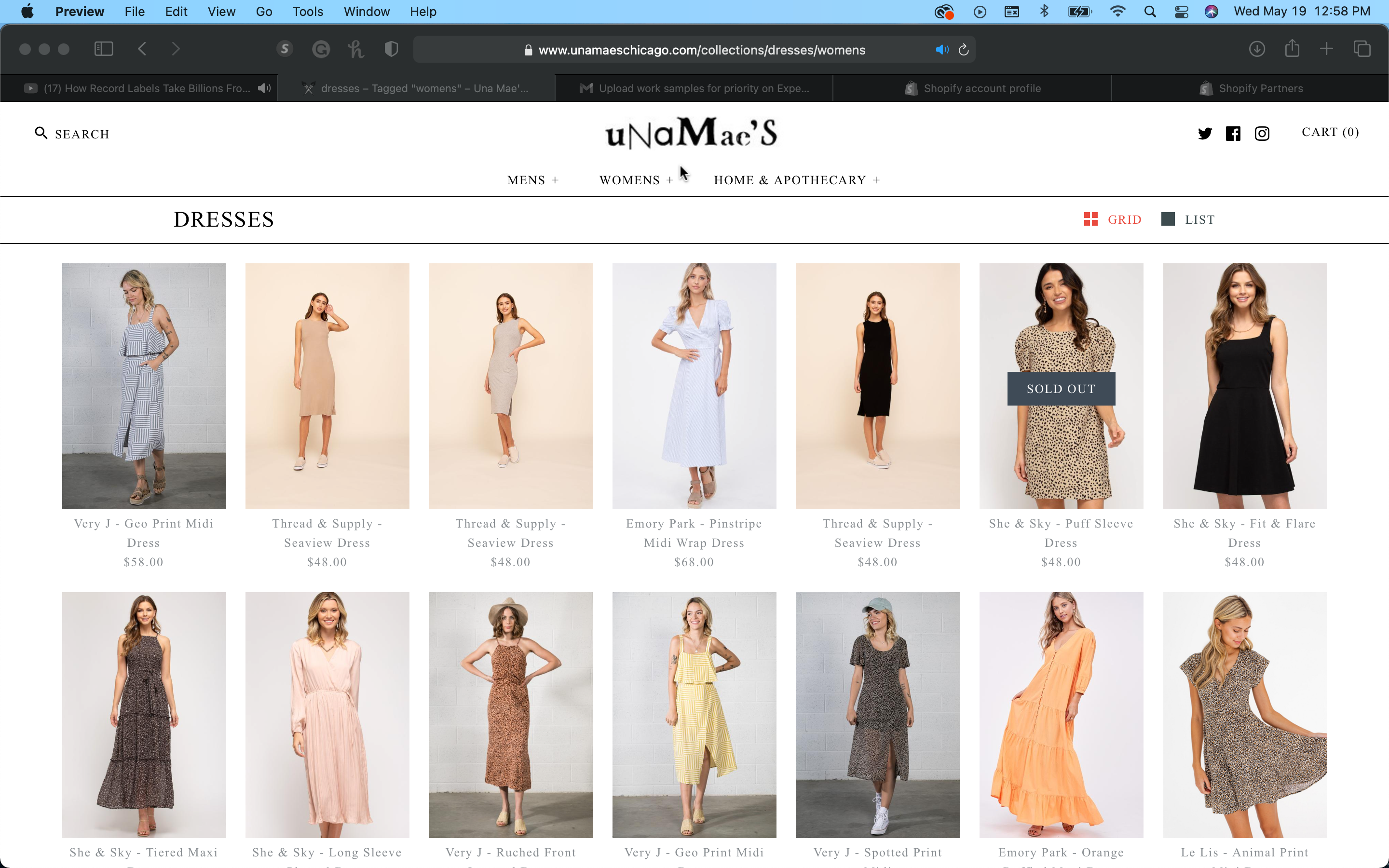 Una Mae's Chicago Clean | Modern | Responsive screenshot