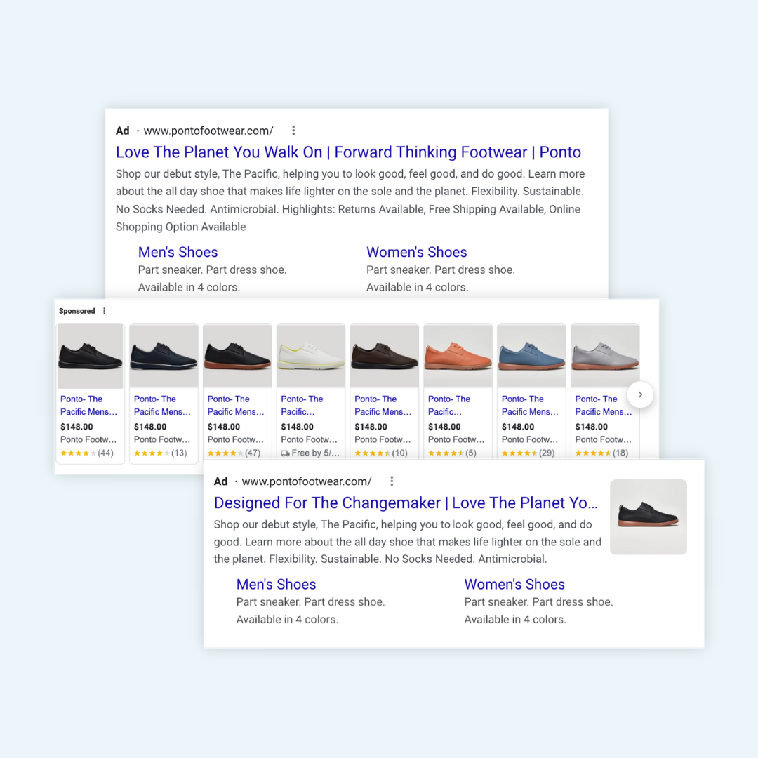 Ponto Google Ads screenshot