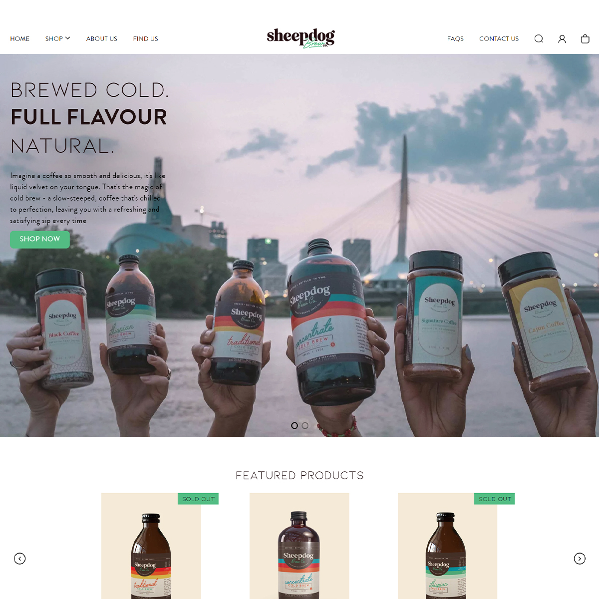 Customised theme setup with customised product and collection pages screenshot
