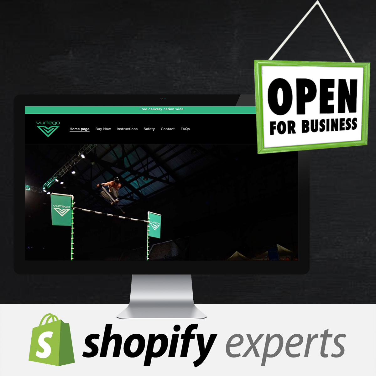 Shopify Store Creation for Vurtigo Pogo Sticks